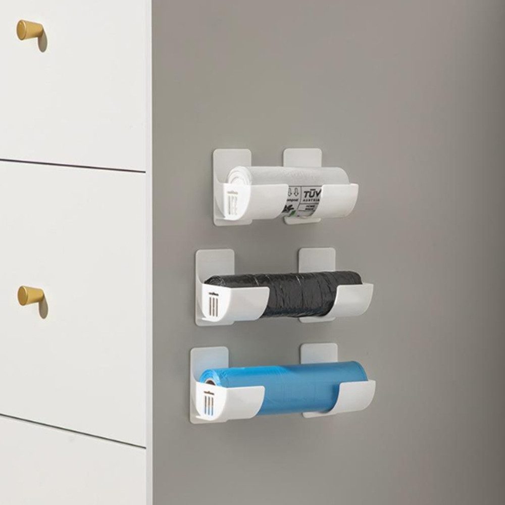 Coonoor Küchenorganizer-Set Küchenschranktür-Aufbewahrungsbox Plastiktütenhalter Organizer, (8-tlg) – Bild 3 von 5