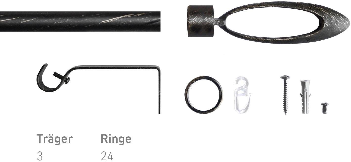 Good Life Gardinenstange "Milena" Ø 13 mm 1 läufig-läufig ausziehbar günstig online kaufen