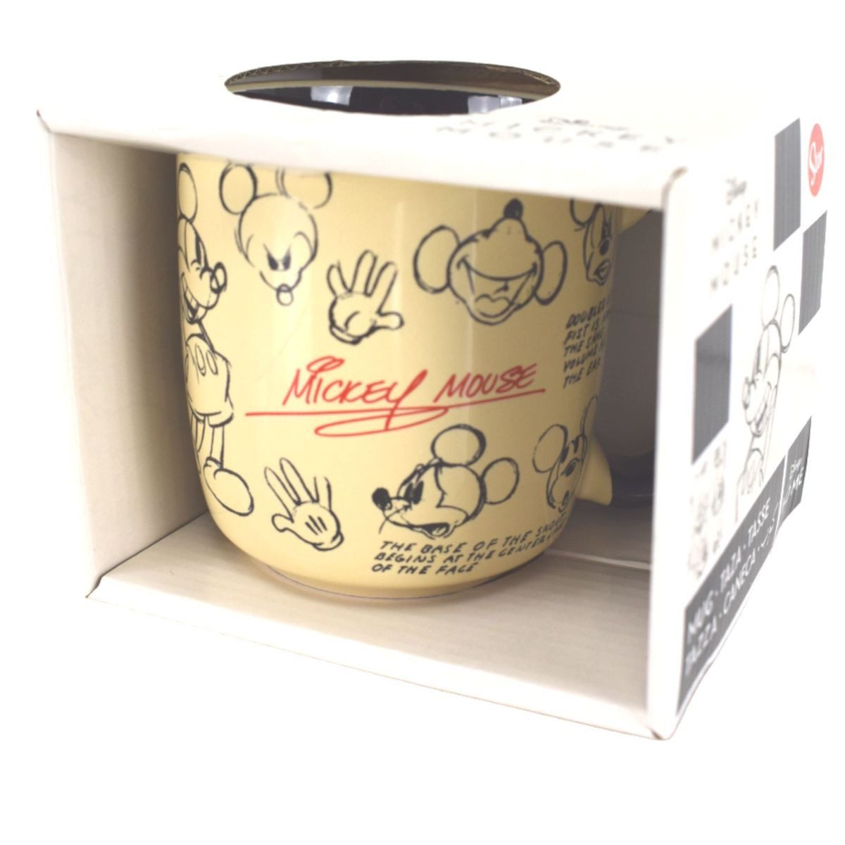 Stor Tasse Tasse mit Disney Mickey Mouse Motiv ca. 410ml aus Keramik ca. Ø 9x10cm, 1-tlg., Keramik, authentisches Design