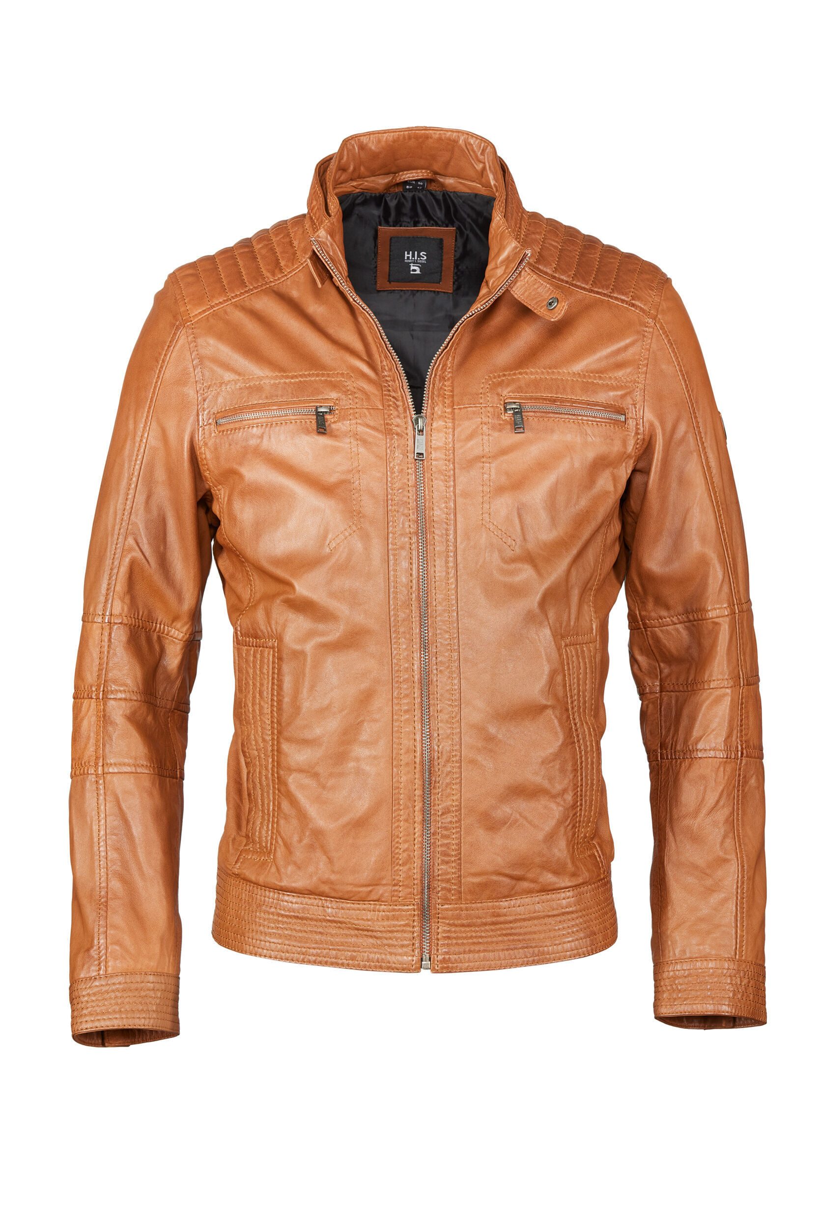 Lederjacke