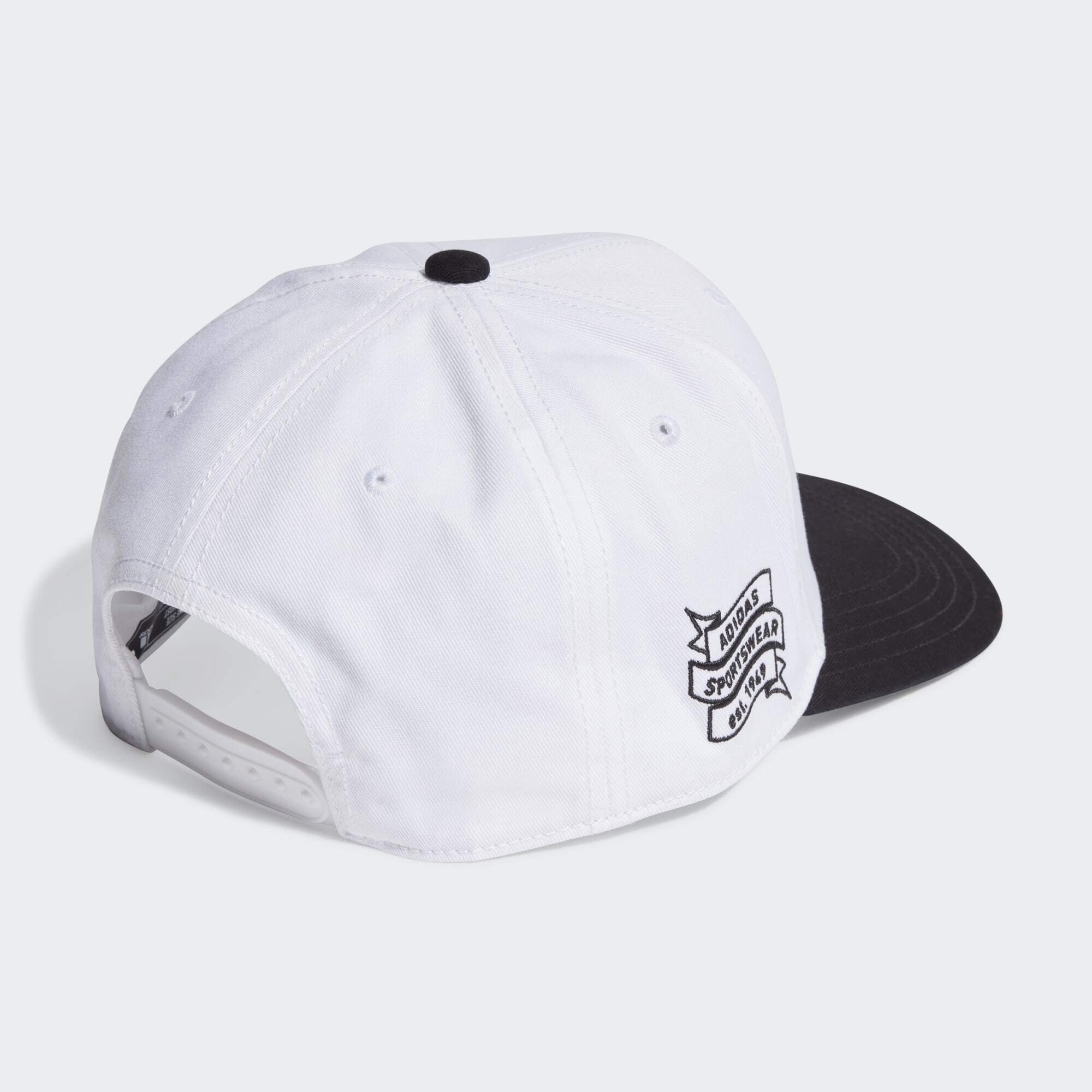 adidas Sportswear Baseball Cap SNAPBACK LOGO KAPPE White / Black