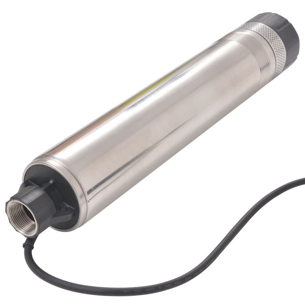 vidaXL Gartenpumpe Tiefbrunnenpumpe 40 m 750 W