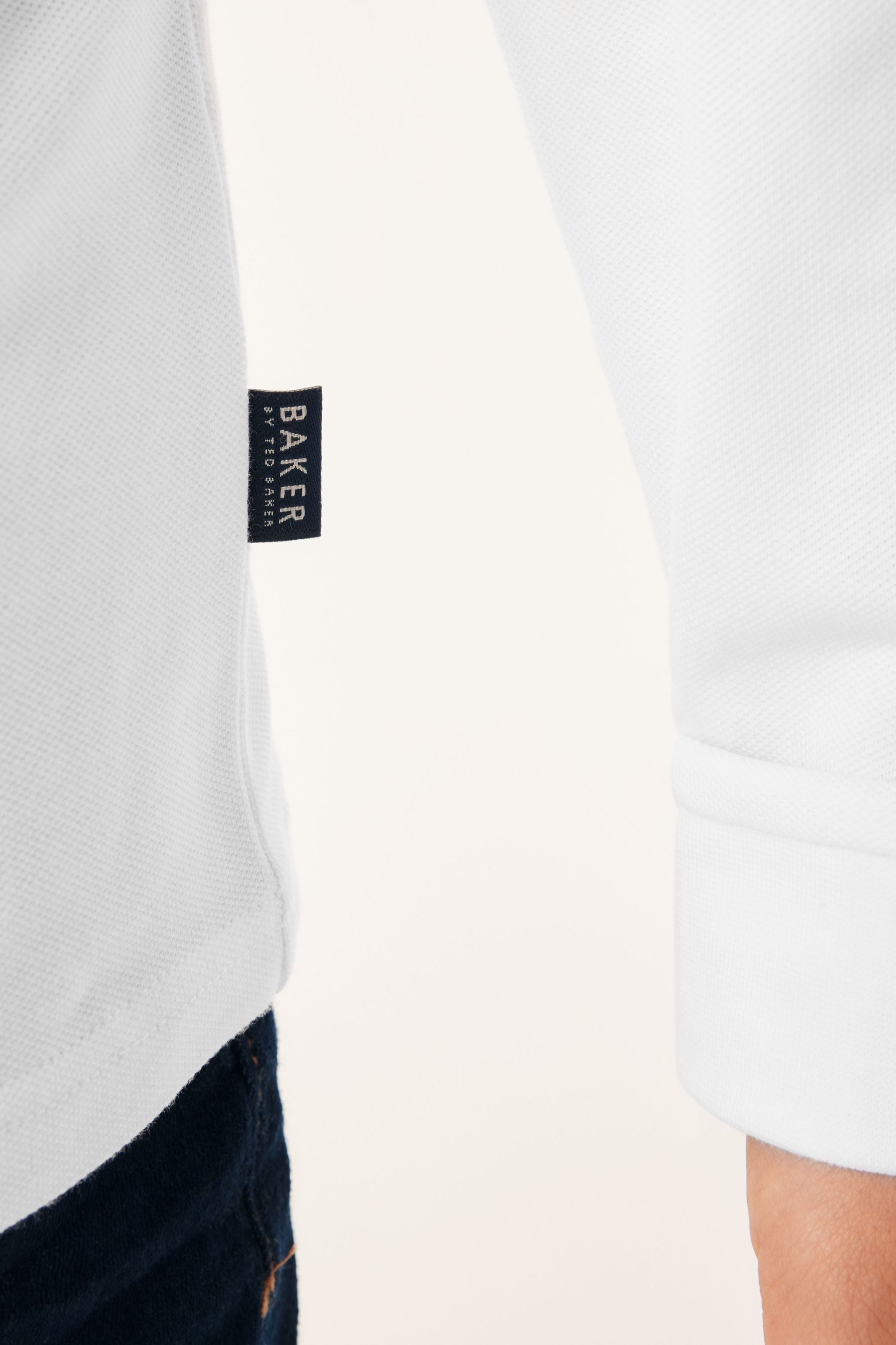 Baker by Ted Baker Langarm-Poloshirt Baker by Ted Baker Langarm-Poloshirt (1-tlg)