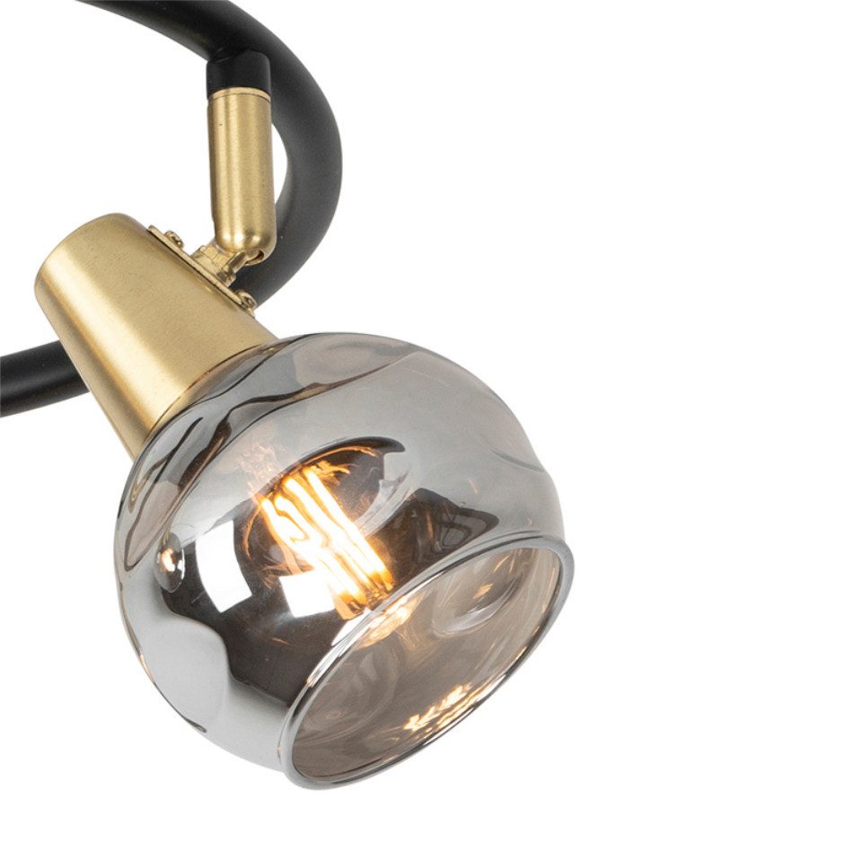 Qazqa LED Aufbaustrahler Vidro, ohne Leuchtmittel, günstig online kaufen