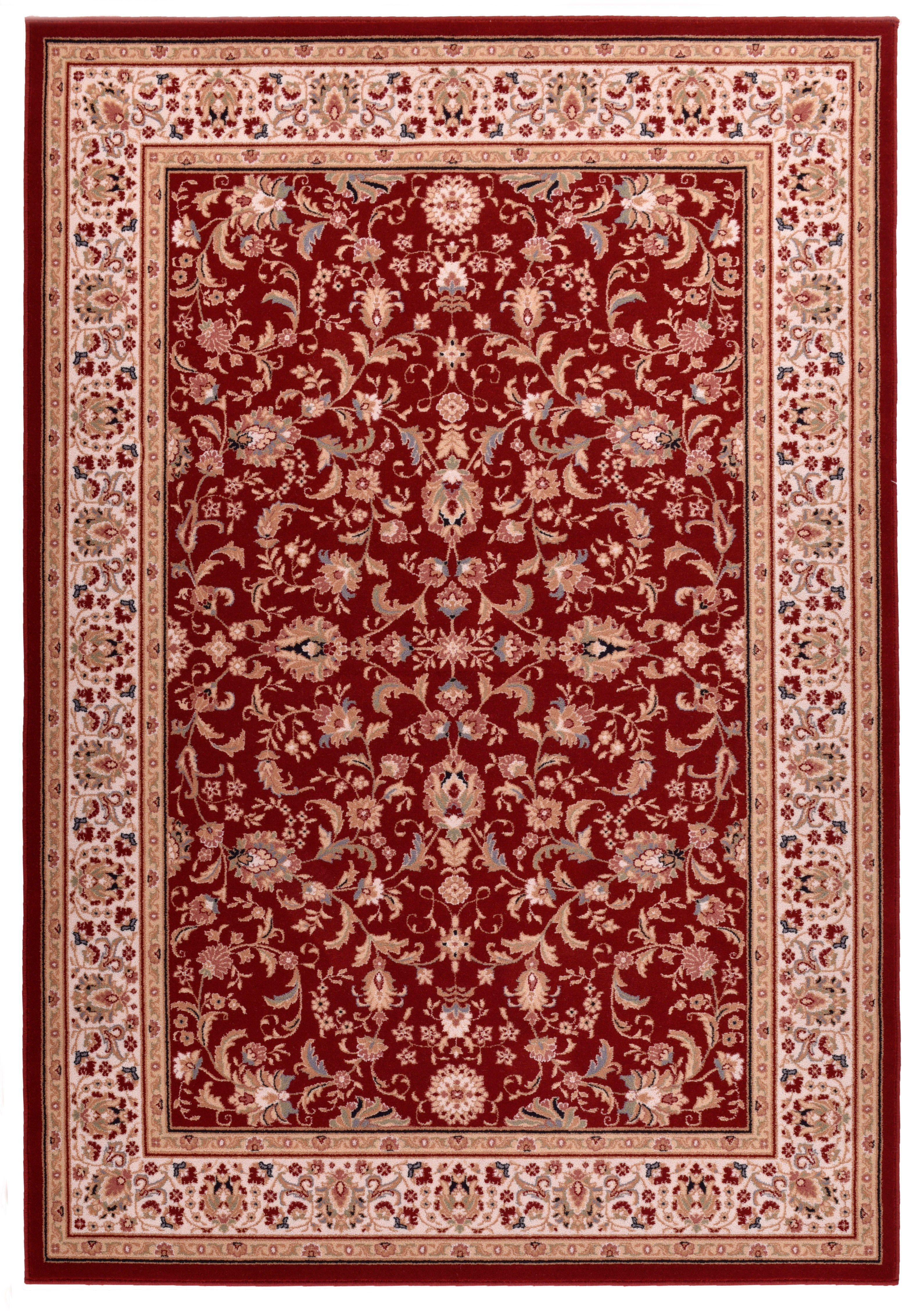 OTTO home Wollteppich Oriental D2, rechteckig, Höhe: 10 mm, reine Wolle, Orient-Optik, Wohnzimmer