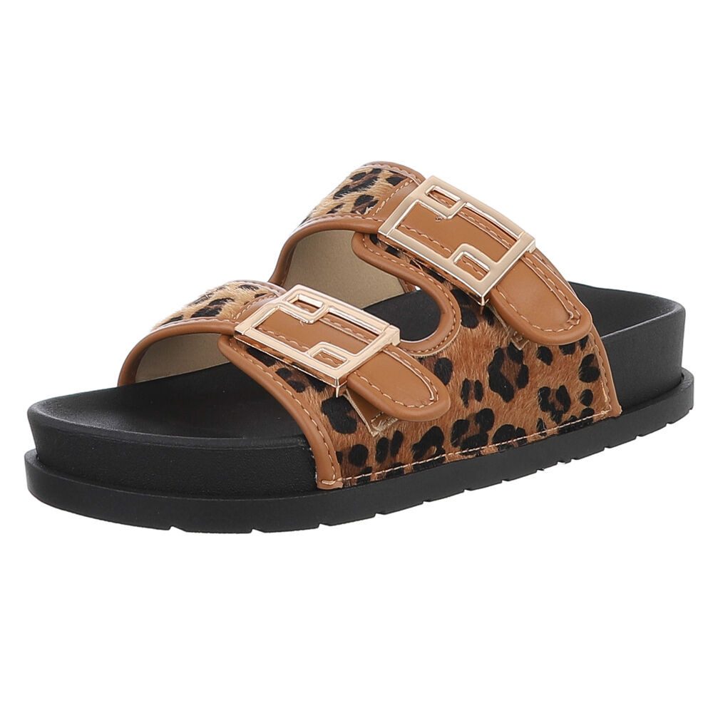 Ital-Design Bequeme Damen-Sandalen mit Schnallen in günstig online kaufen