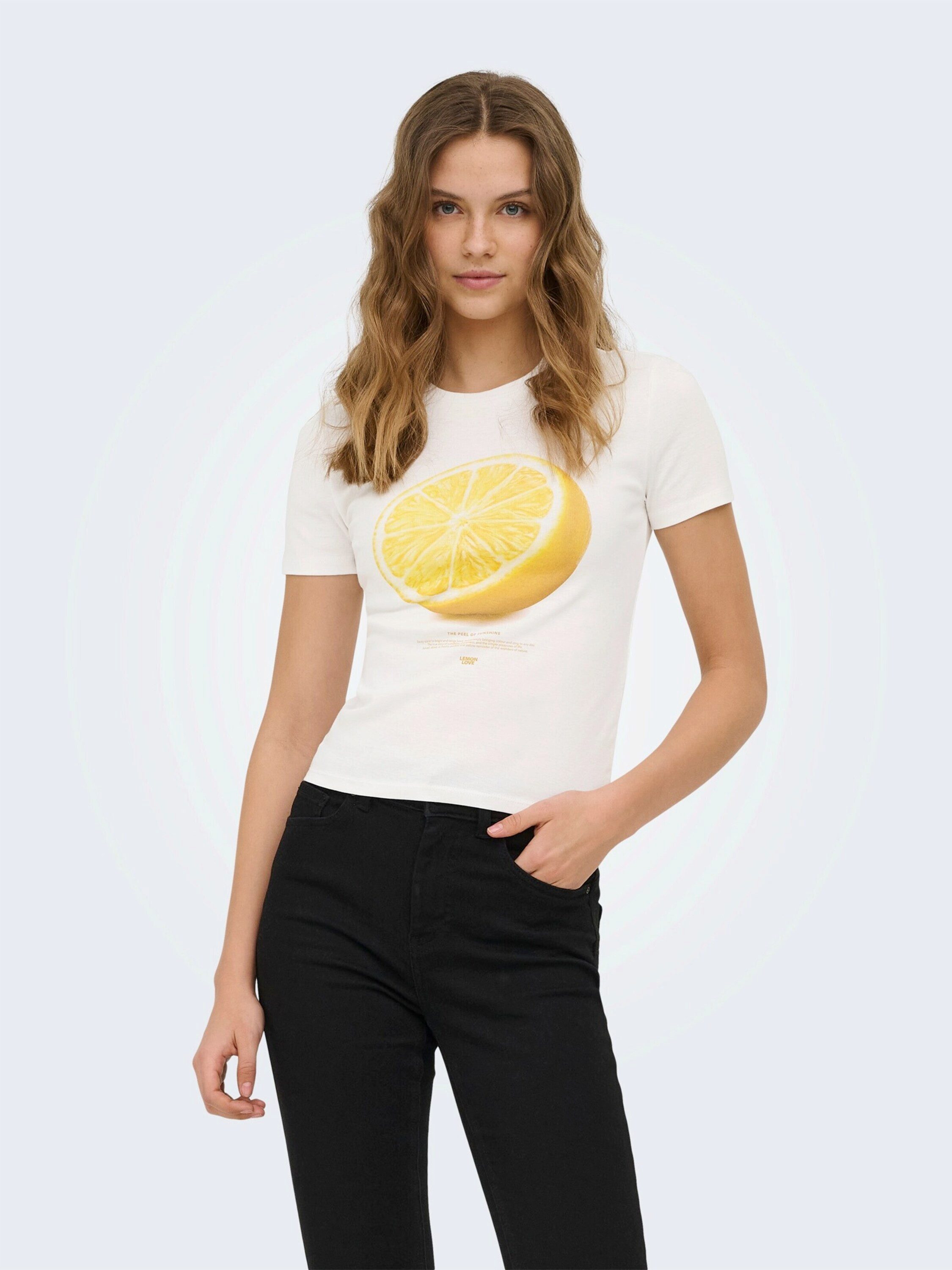 ONLY T-Shirt (1-tlg) Plain/ohne Details