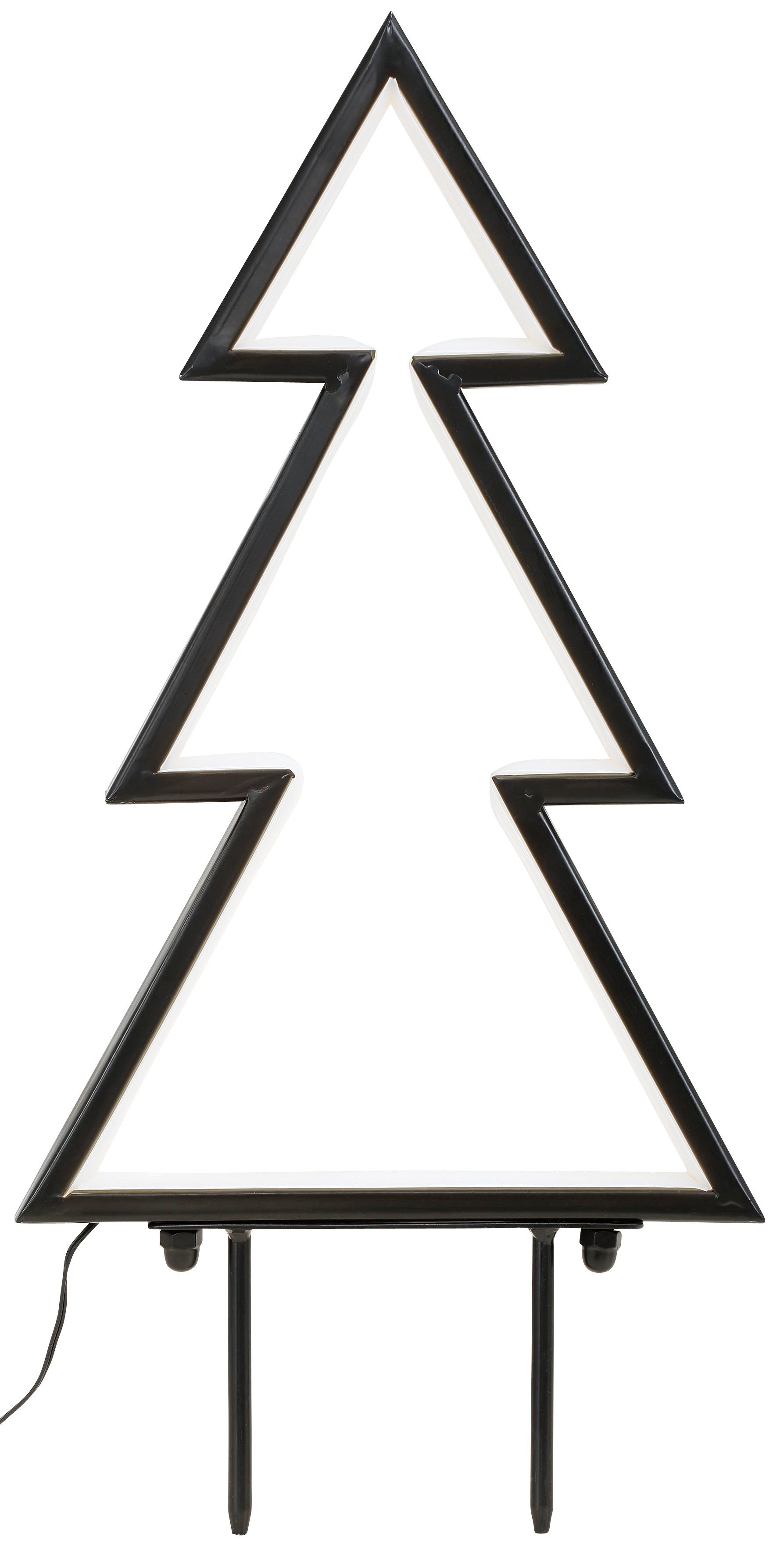 BONETTI LED Baum Tanne, LED fest integriert, Warmweiß, aus Kunststoff und M günstig online kaufen