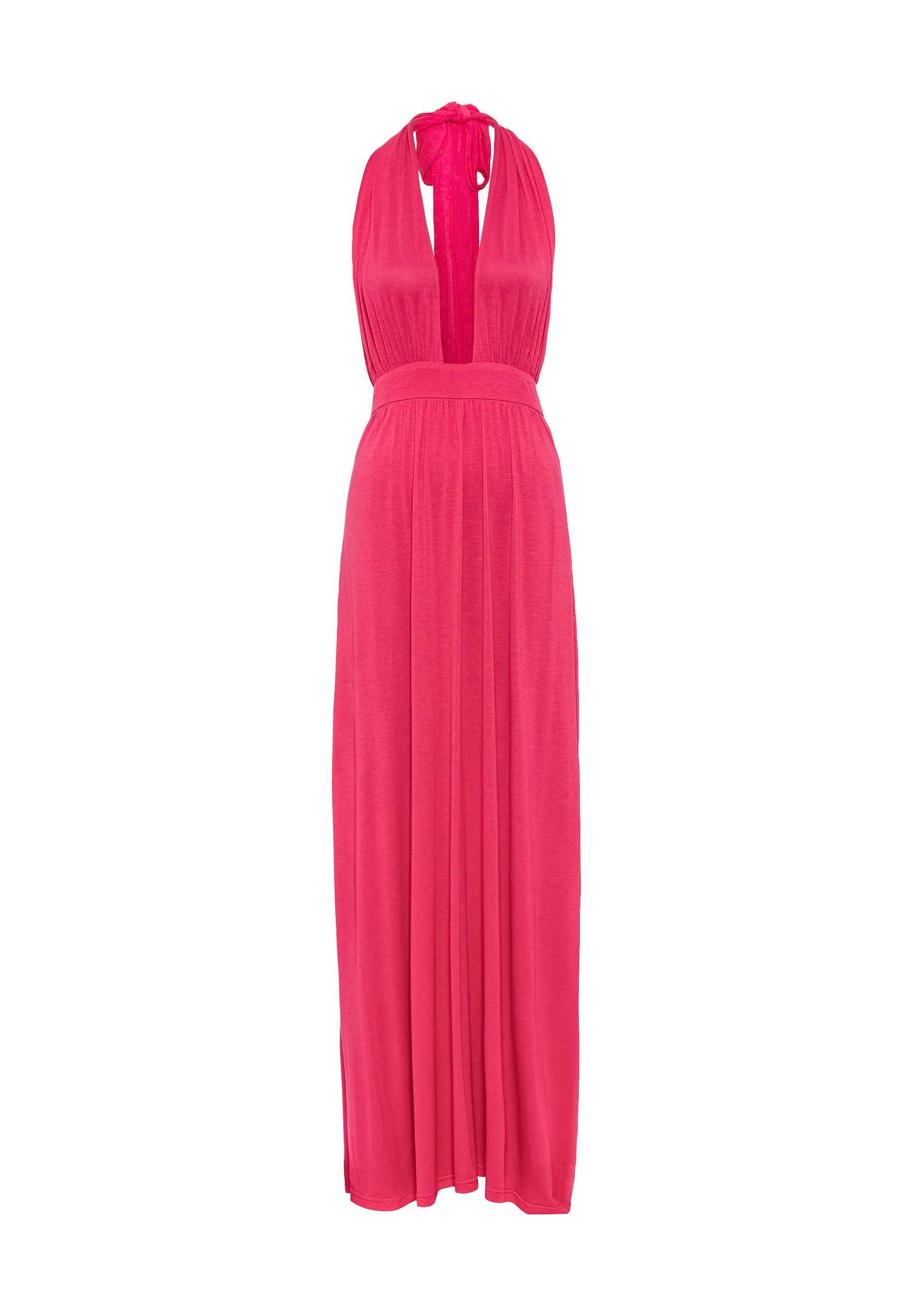 LSCN by LASCANA Neckholderkleid in Maxilänge