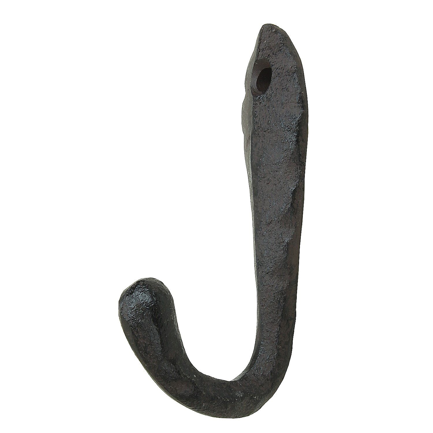 Macosa Home Wandhaken Garderoben Haken 2 STK. Vintage Gußeisen Dunkelrostfarben Deko Haken, Wand, (2-St), Nostalgie Wand-Haken Kleiderhaken Handtuchhaken Schlüssel-Haken