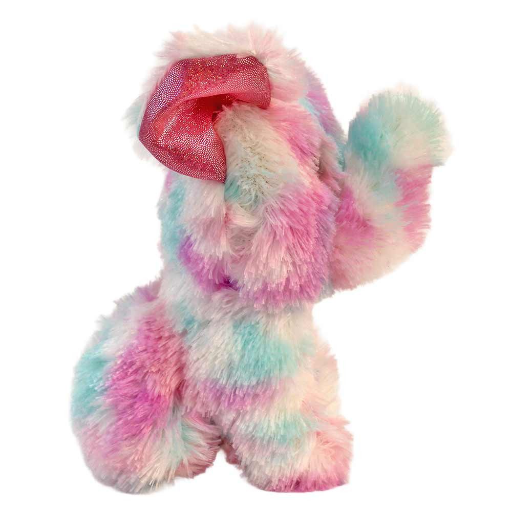 Rasehorn Kuscheltier Bunter Elefant Kuscheltier Glitzeraugen - ca. 20 cm (1-St)