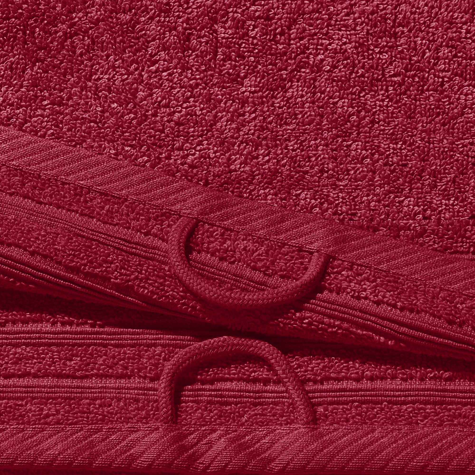 Erwin Müller Gästehandtuch Gästetuch "Heidelberg" 2er-Pack, Frottier, Walk-Frottier Uni – Bild 5 von 5