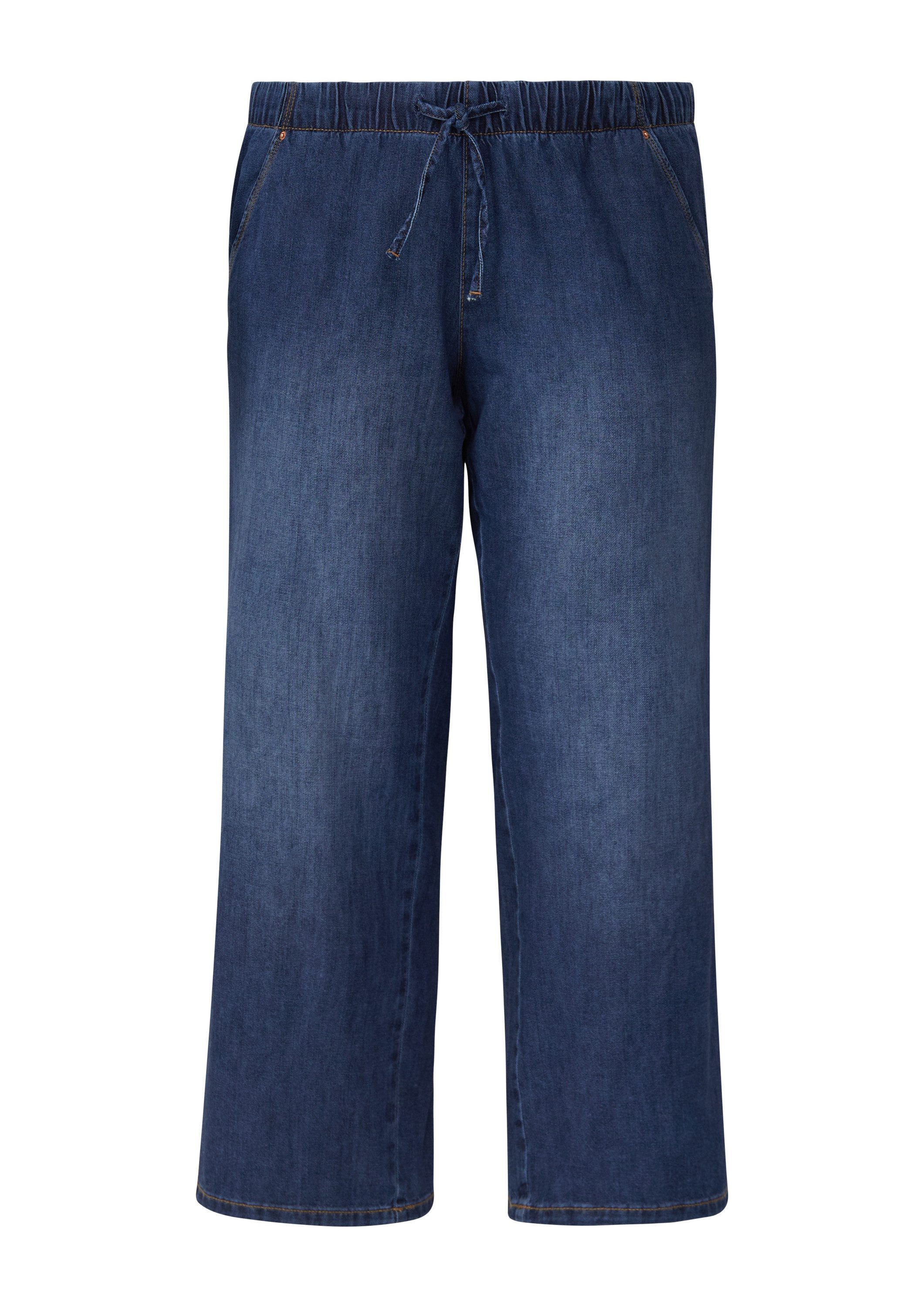 QS Weite Jeans Jeans-Hose Jeans / Comfort Fit / Mid Rise / Wide Leg / Somme günstig online kaufen