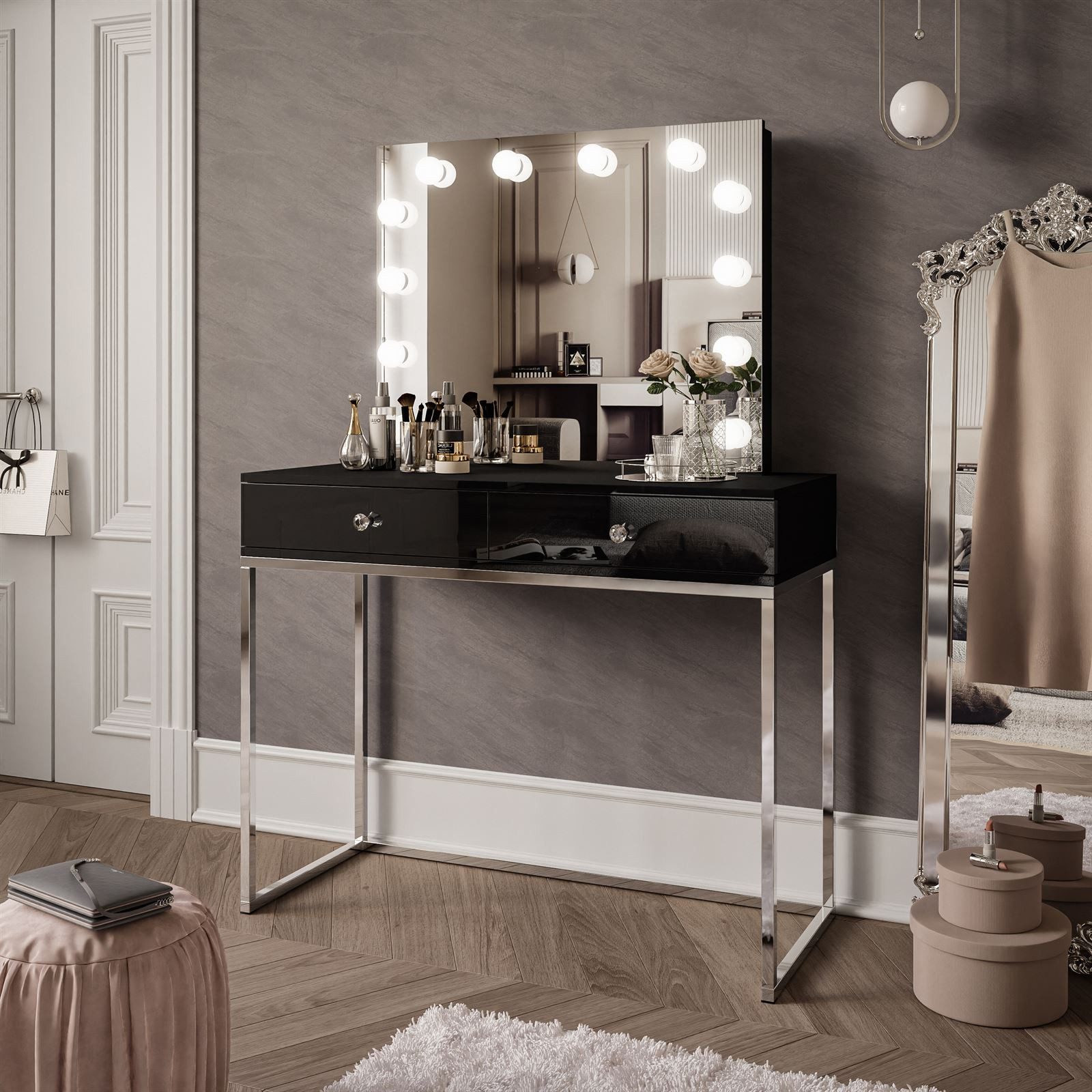 Lookway Schminktisch BLANCO GLAMOUR ELITE mit günstig online kaufen