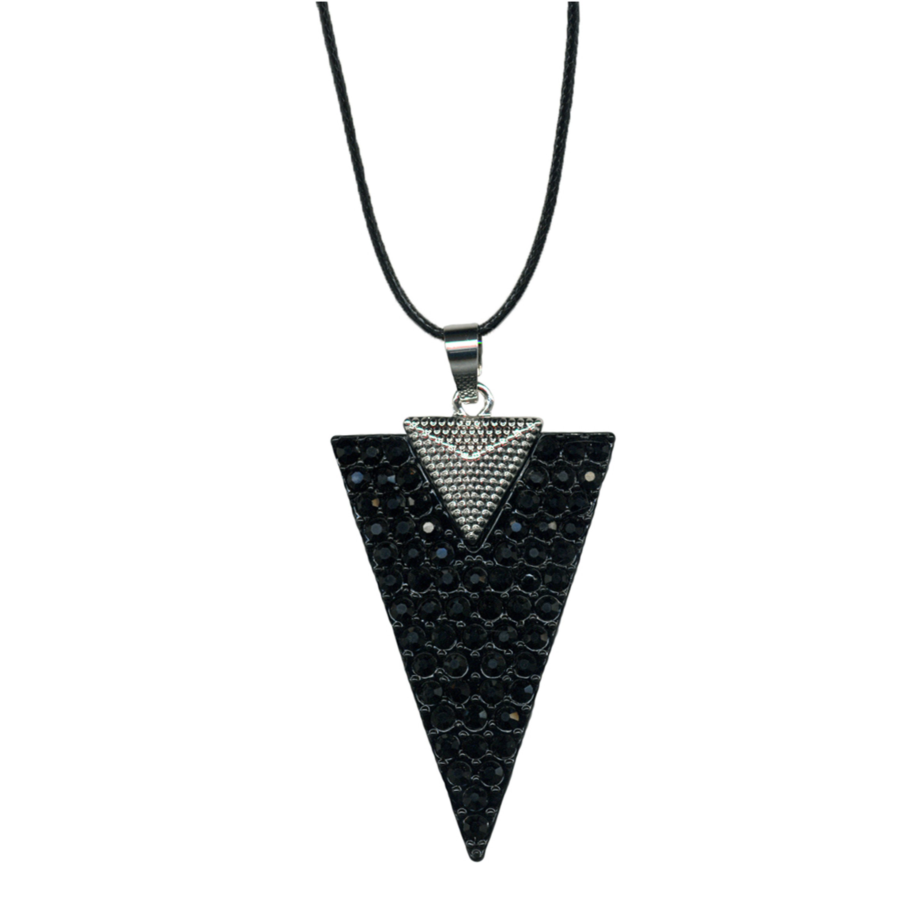 Firetti Lange Kette Schmuck Geschenk Sparkling Triangle