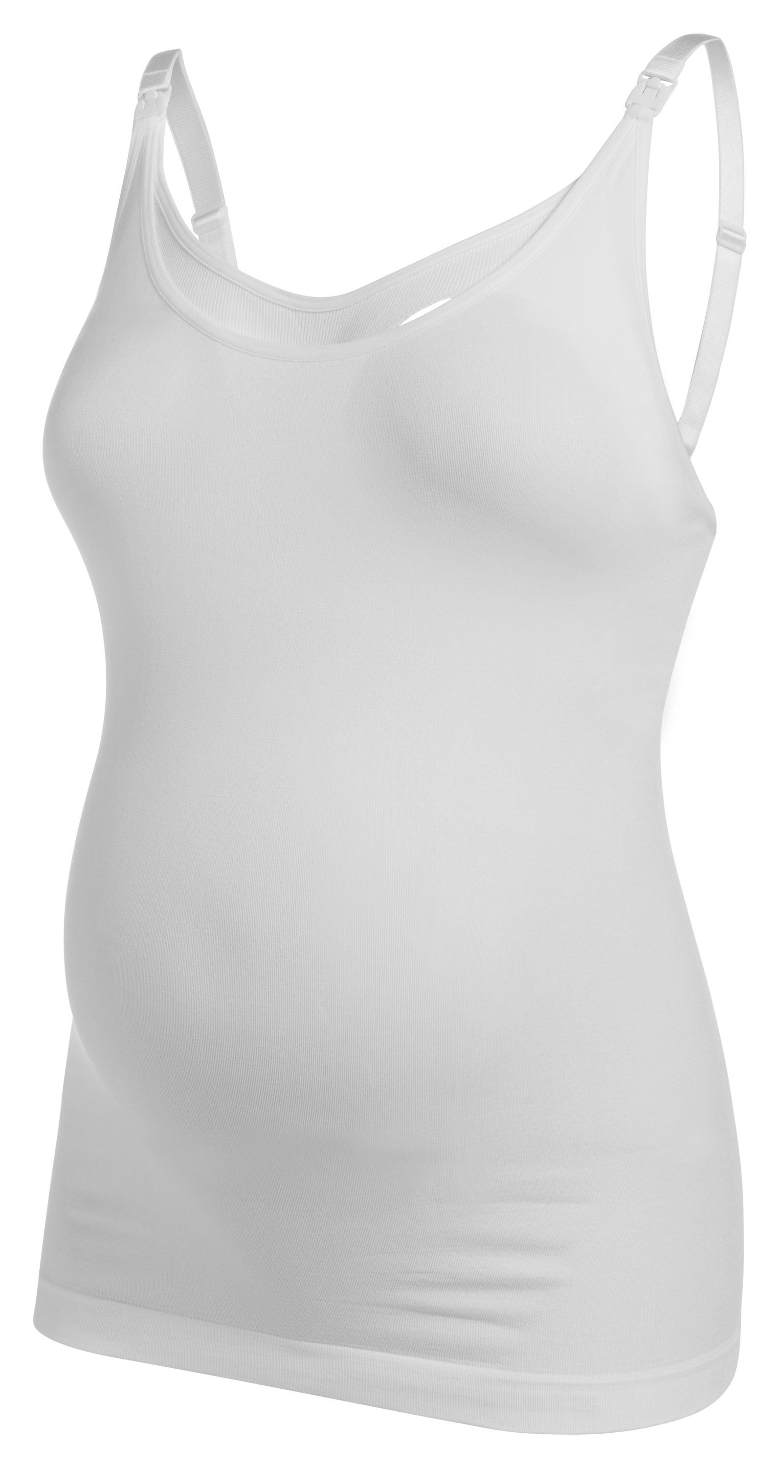 Noppies Stilltop Noppies Still-Top Seamless (1-tlg) White