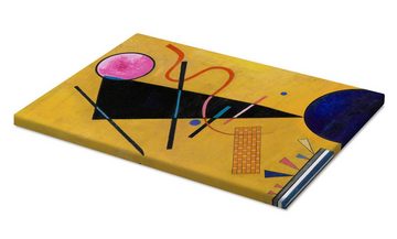 Posterlounge Leinwandbild Wassily Kandinsky, Berührung, Malerei