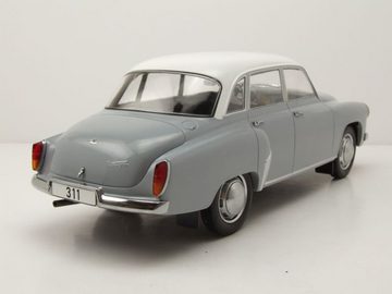 MCG Modellauto Wartburg 311 1959 grau weiß Modellauto 1:18 MCG, Maßstab 1:18