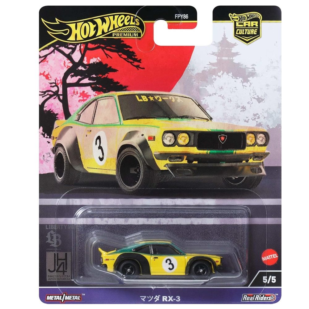 Hot Wheels Spielzeug-Rennwagen Mazda RX3 HRV84 Hot Wheels Car Culture Japan günstig online kaufen