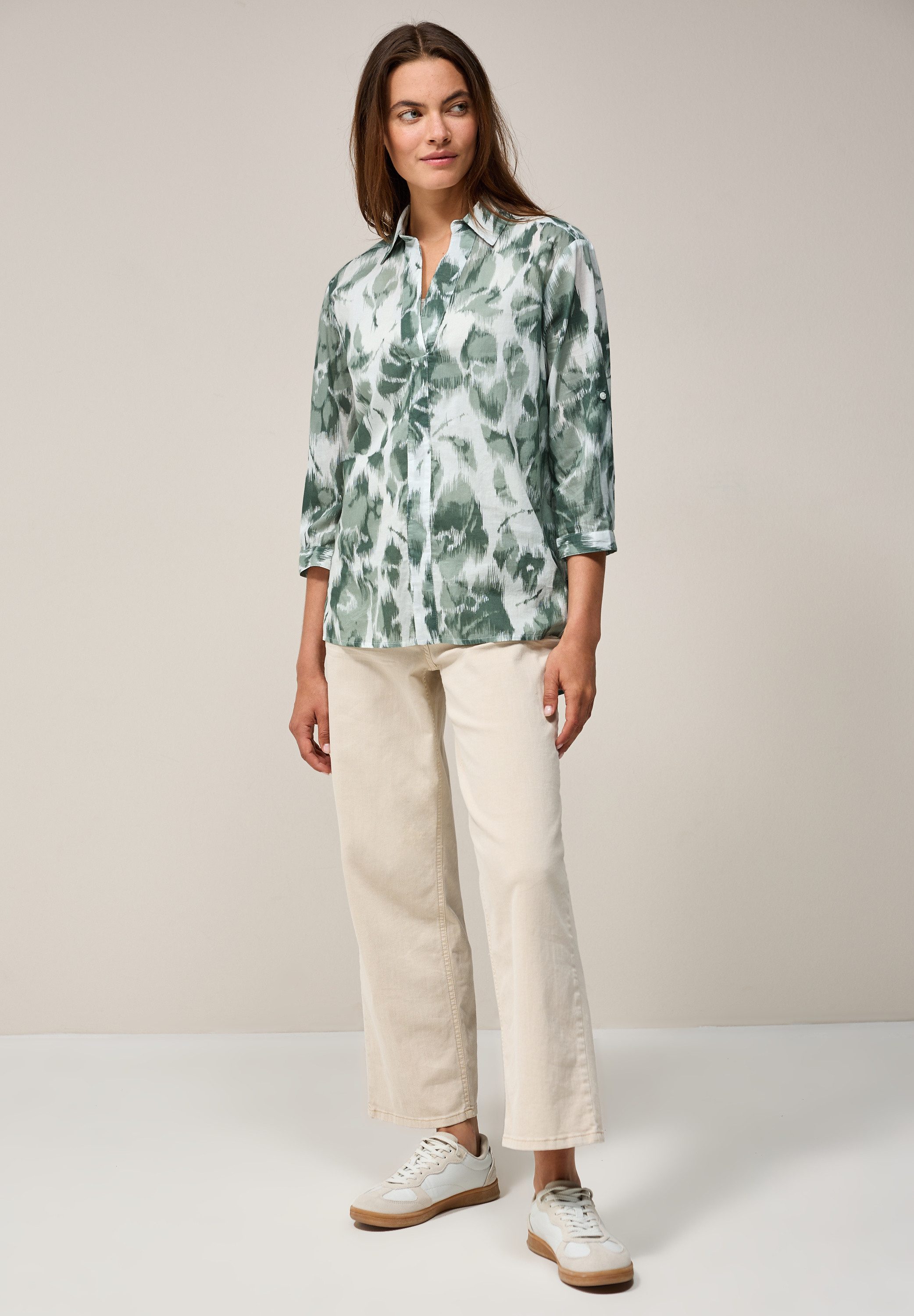 CECIL Klassische Bluse mit 3/4 Ärmeln
