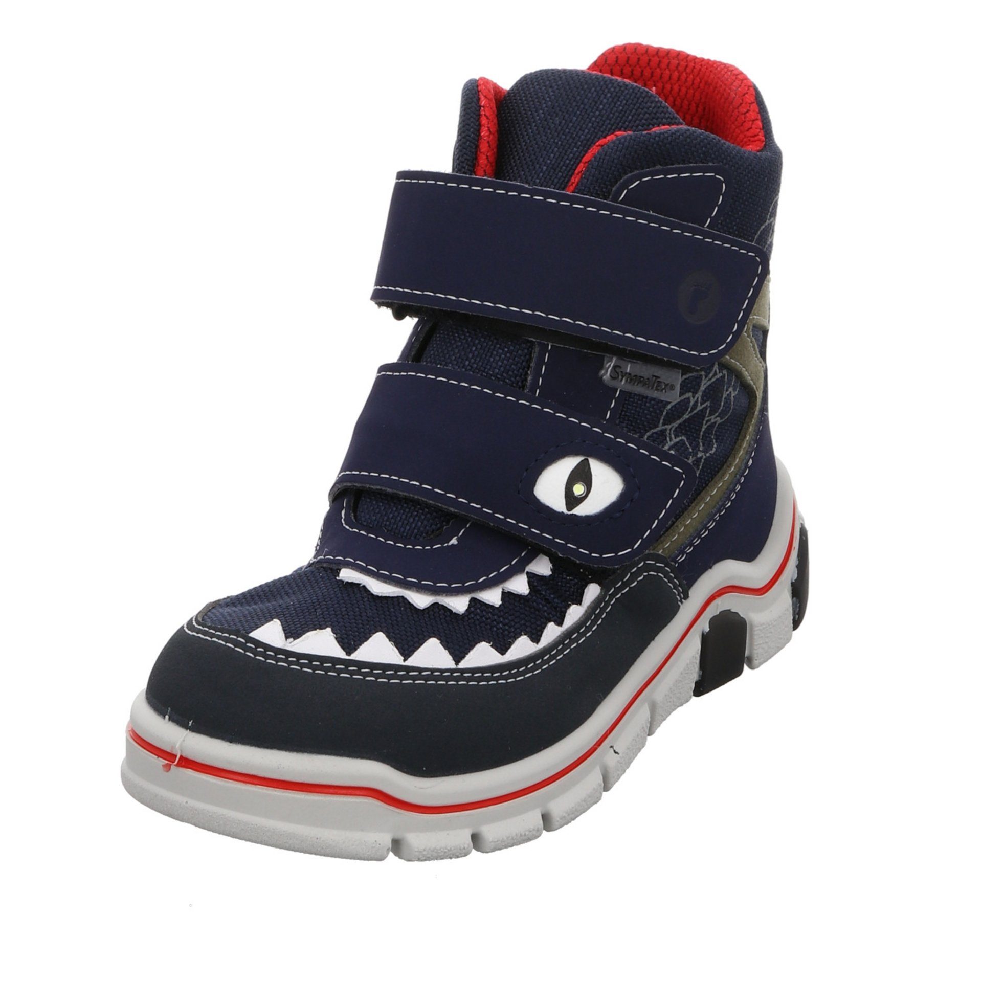 Ricosta Kent Poco Boots Schmuckelemente Winterboots Synthetikkombination blau