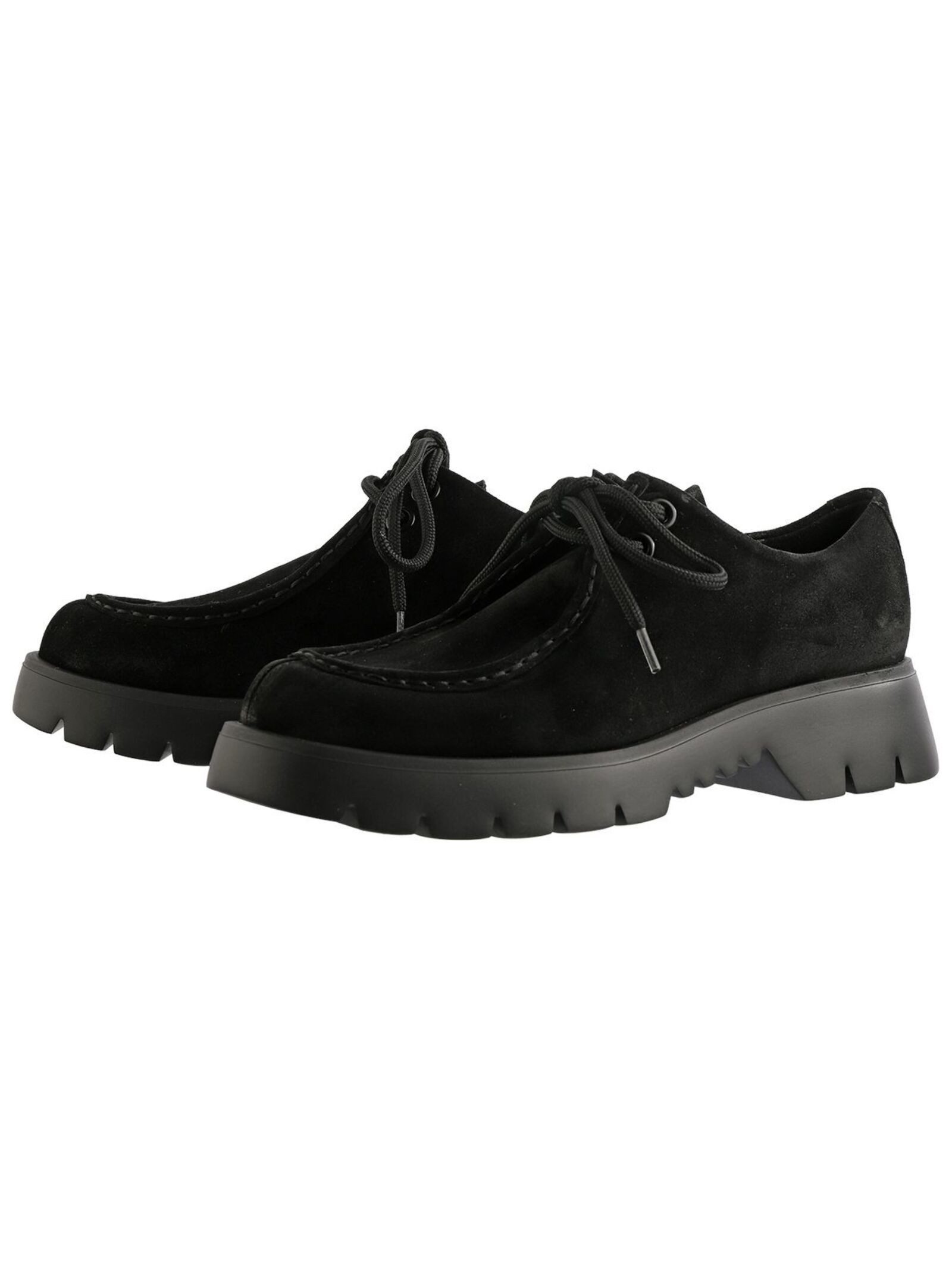 Högl Högl Halbschuhe Veloursleder Schnürschuh