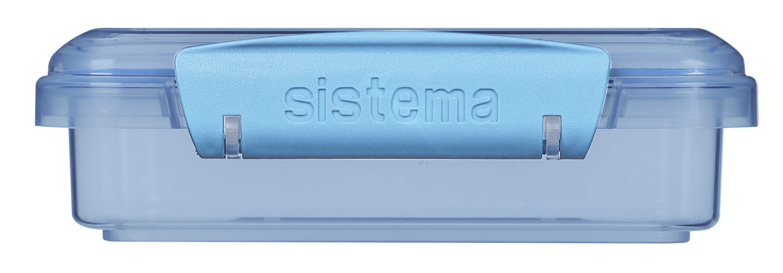 sistema Lunchbox Sistema 450ml Sandwich Box - recycled PP - Mountain Blue
