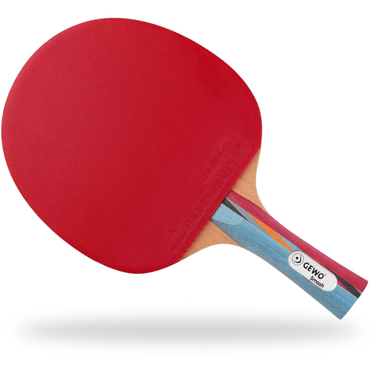 Tischtennisschläger SMASH für Kinder - Wettkampf, ITTF Belag 2,0 mm - TTSchläger