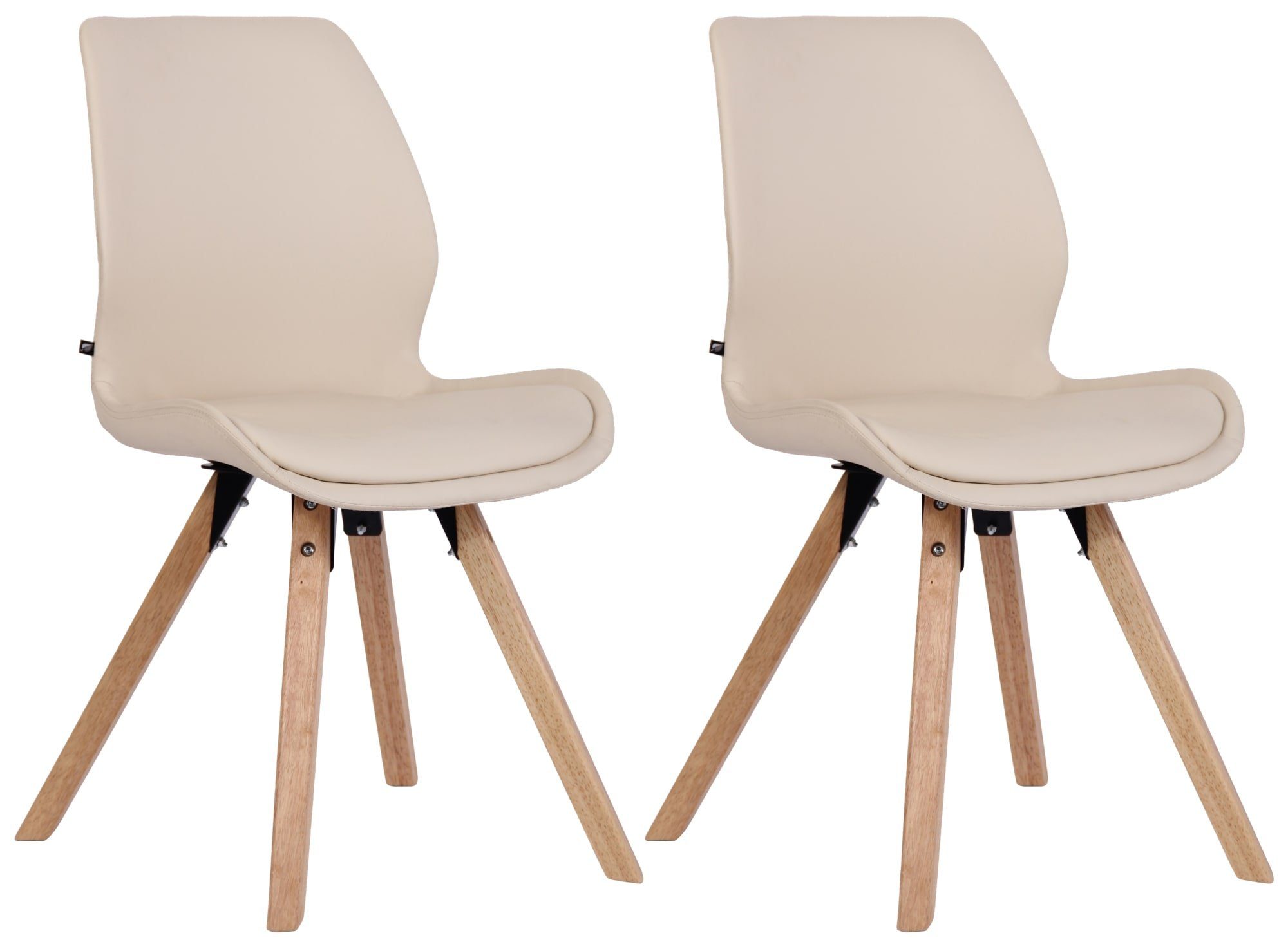 CLP Esszimmerstuhl Luna (2er Set), Kunststoff/ günstig online kaufen
