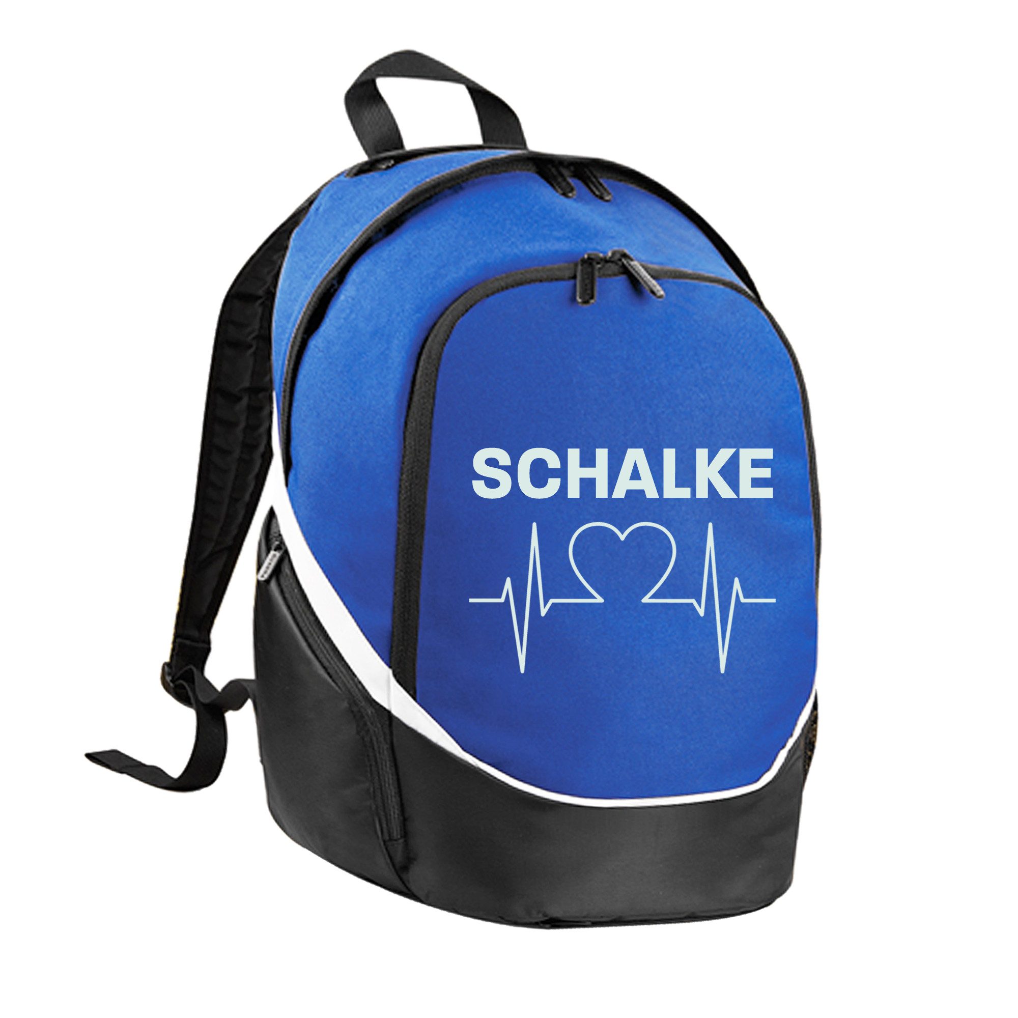 multifanshop Rucksack Schalke - Herzschlag - Tasche