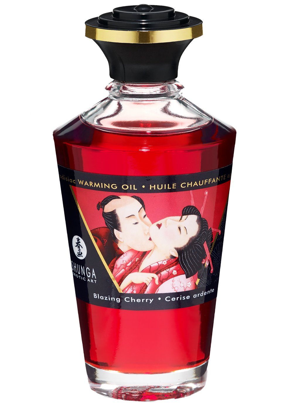 Massageöl Aphrodisiakum wärmendes Massage Öl – Blazing Cherry
