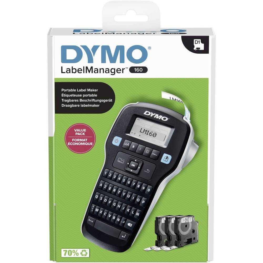 DYMO Beschriftungsgerät LabelManager 160 Bundle 2180810