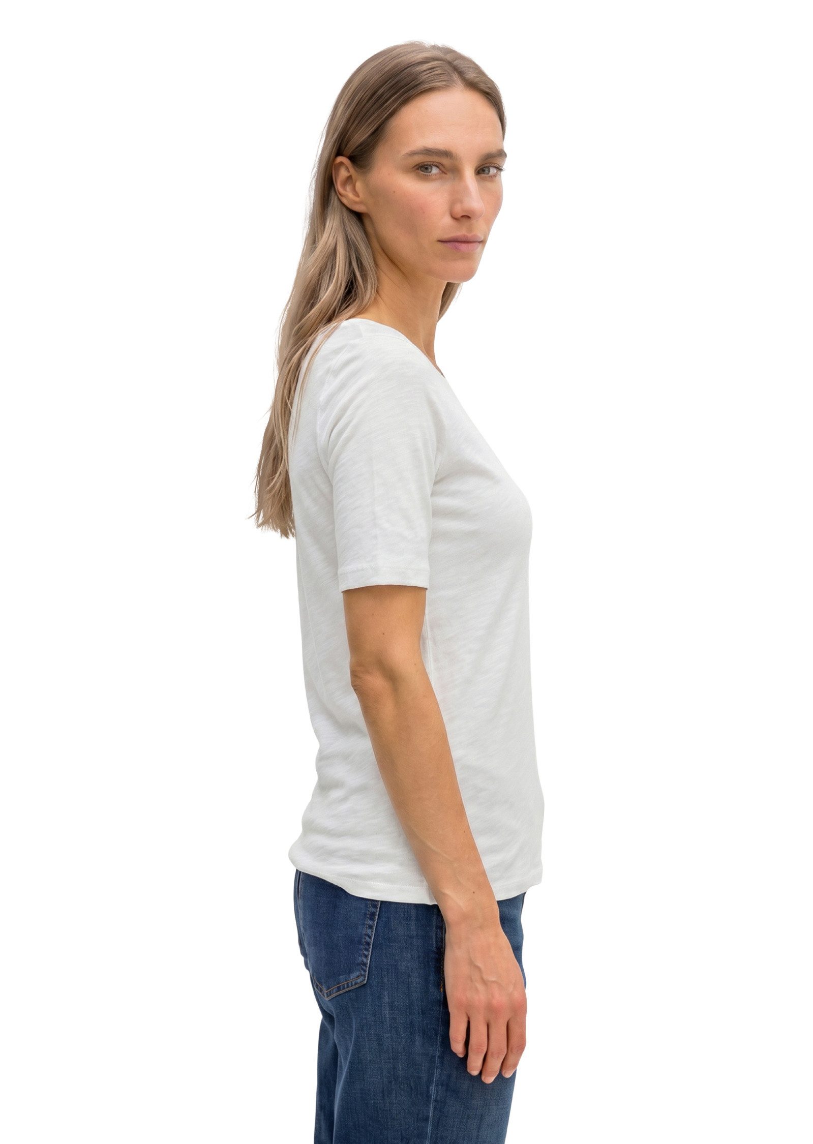 Marc O'Polo T-Shirt mit U-Boot-Ausschnitt