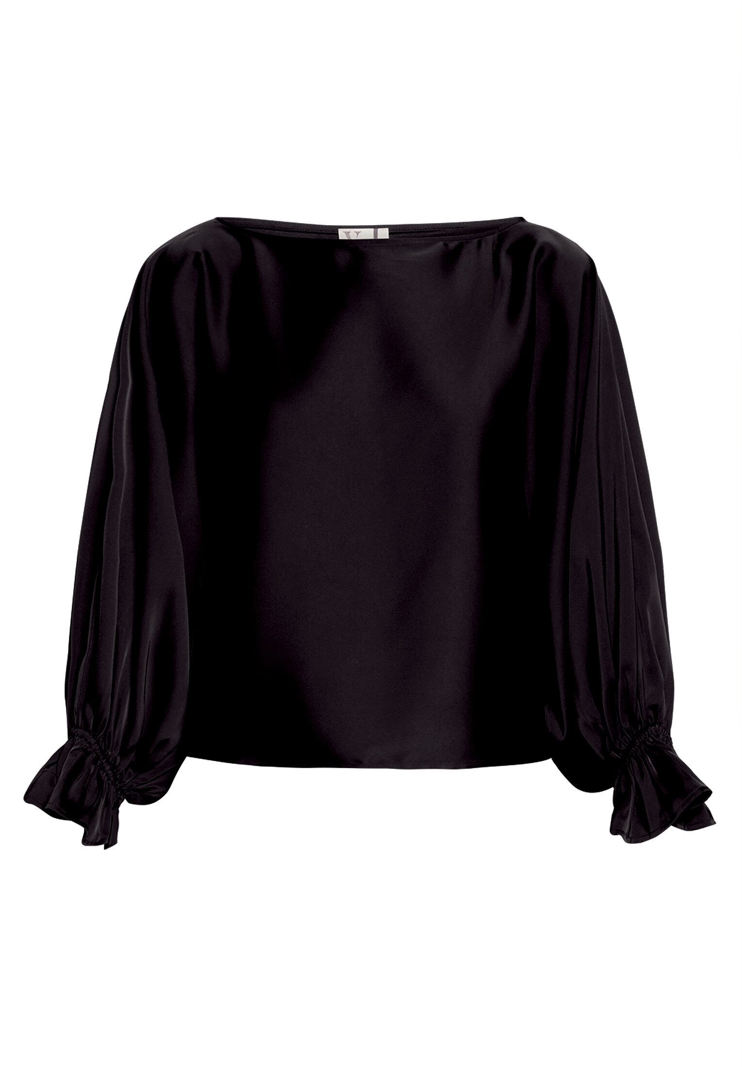 Vera Mont Satinbluse Damen mit Fledermausärmeln