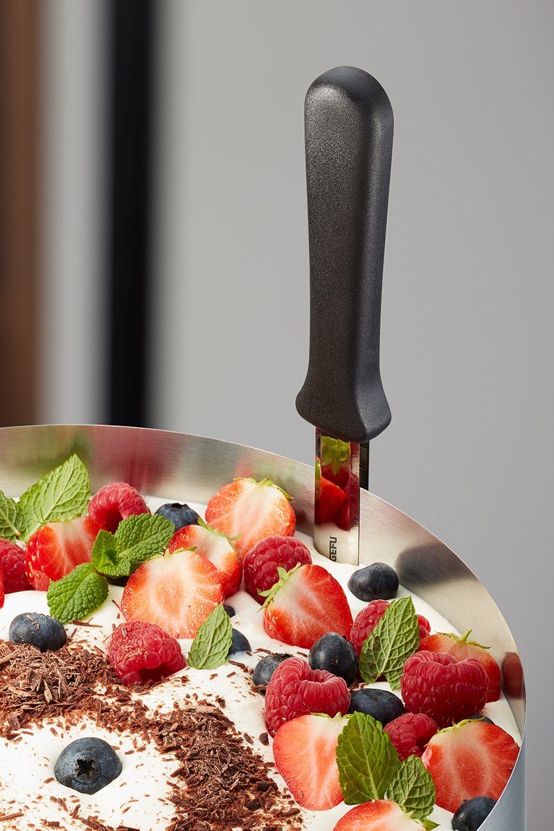 GEFU Tortenmesser Tortenring Messer TONDO für Backrahmen Kuchenring