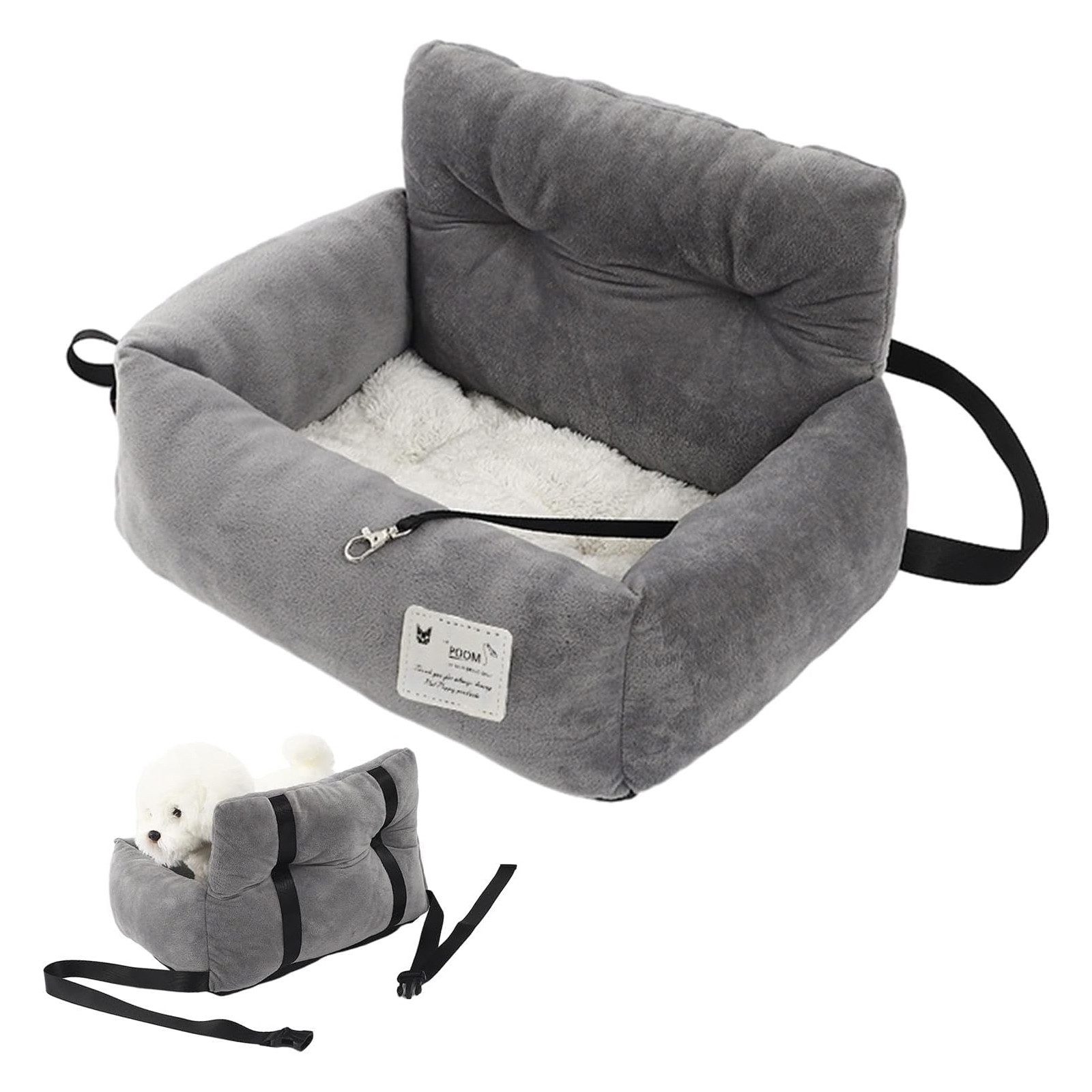 OKWISH Hunde-Autositz Hundeautositz Fleece-Hundesitz Haustierkorb Haustier- günstig online kaufen