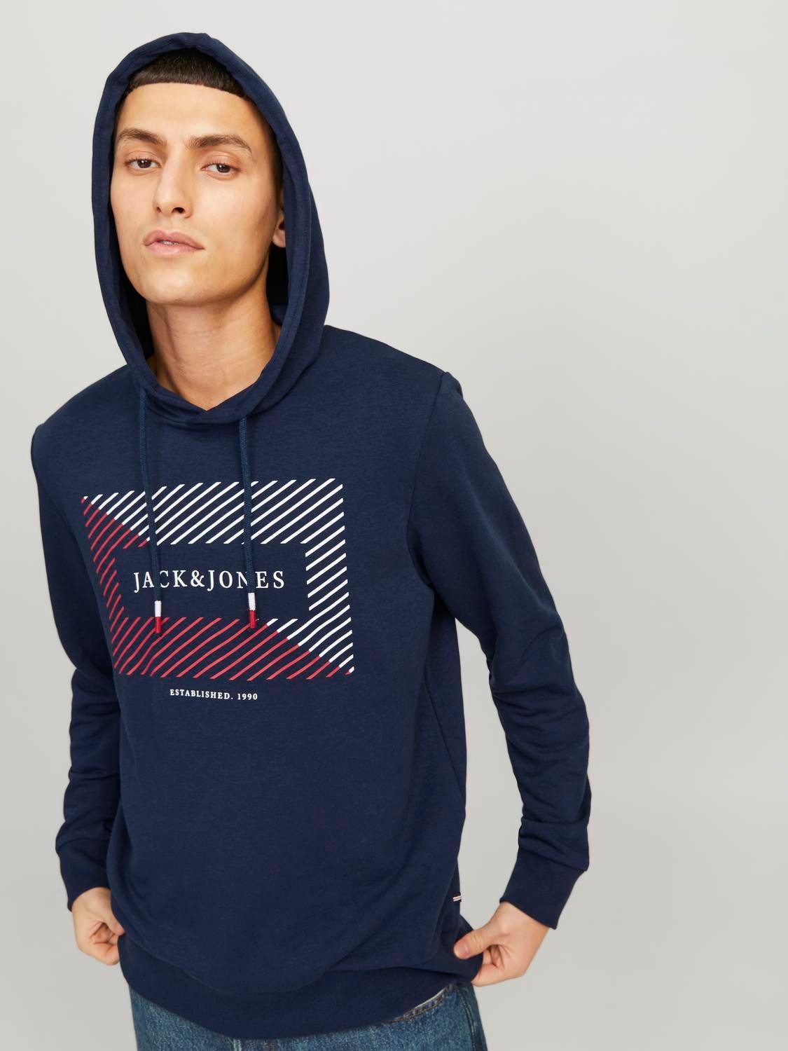 Jack & Jones Hoodie JJCYRUS SWEAT günstig online kaufen