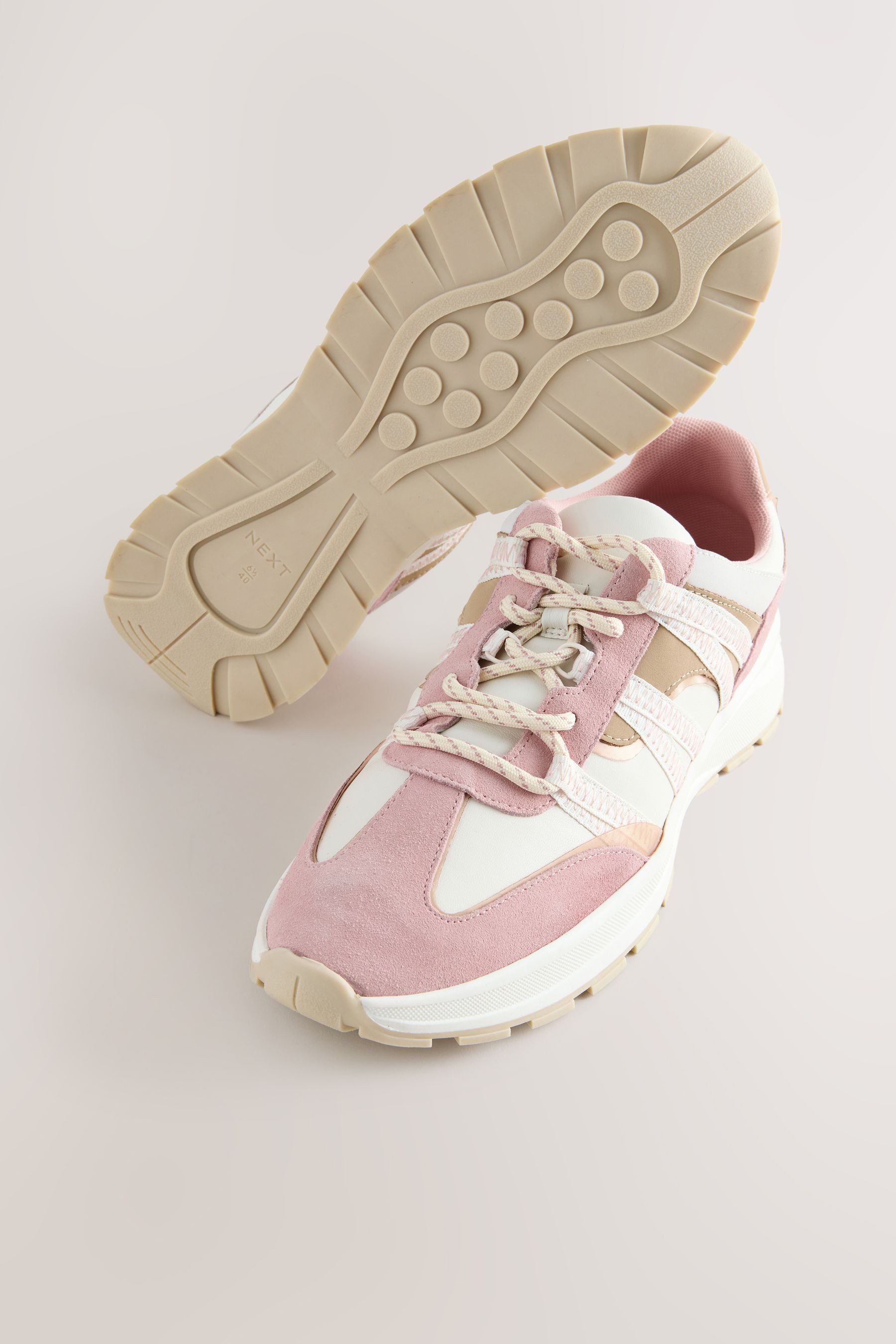 Next Forever Comfort® Sneaker mit Leder-Einsatz Sneaker (1-tlg)