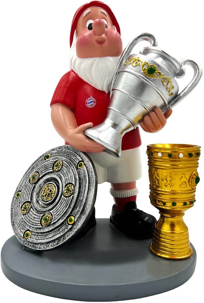 FC Bayern München Dekoobjekt Gartenzwerg Erfolge günstig online kaufen