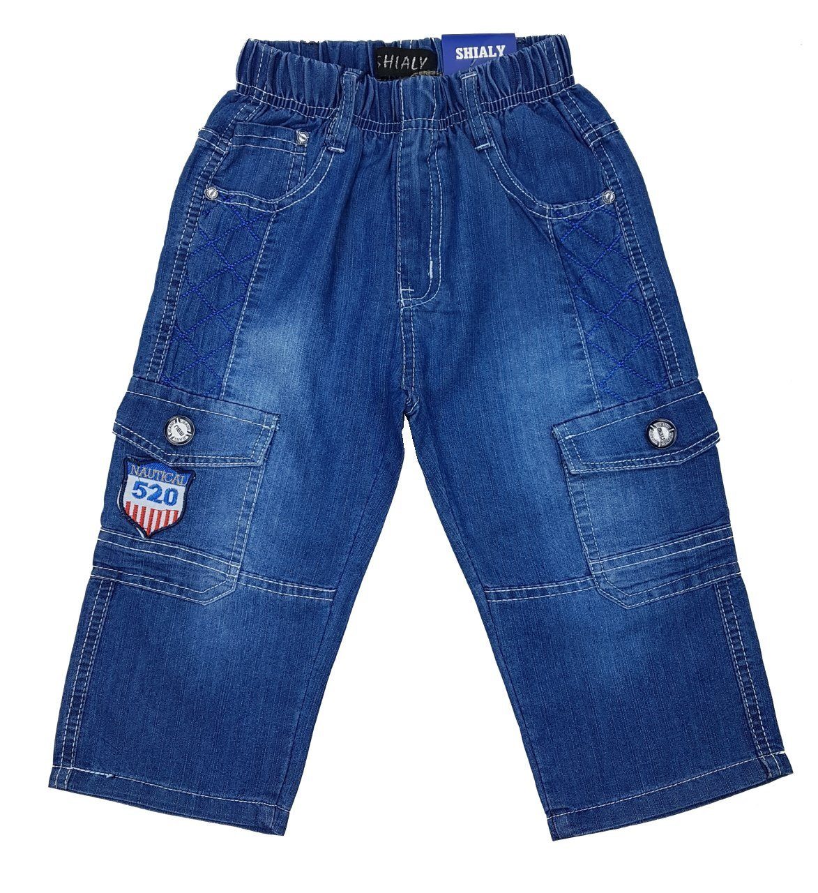 Fashion Boy Jeansbermudas Sommerjeans Bermuda, J409