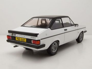 MCG Modellauto Ford Escort MK2 RS 2000 RHD 1977 weiß schwarz Modellauto 1:18 MCG, Maßstab 1:18