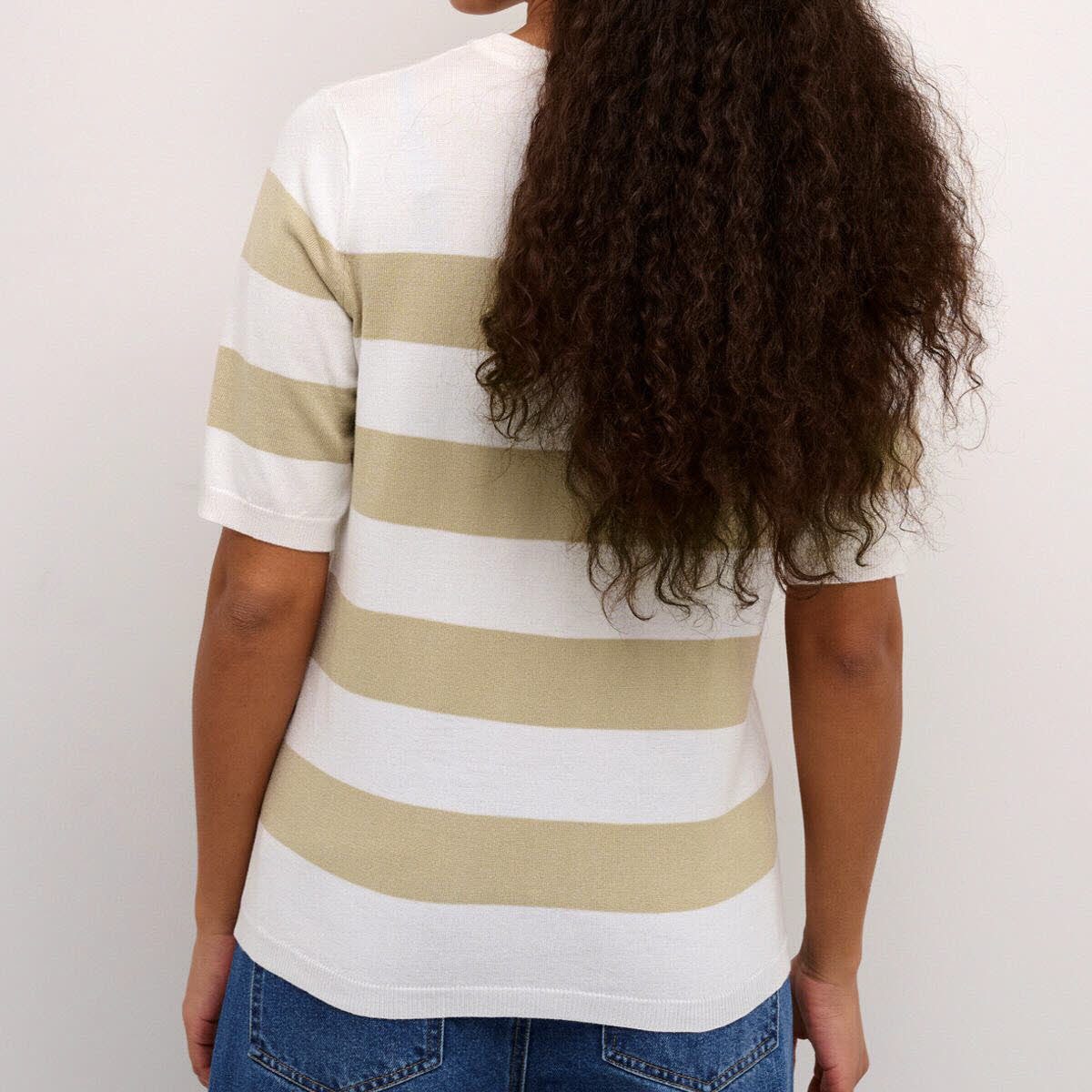 KAFFE Strickpullover KAlizza Stripped Knit