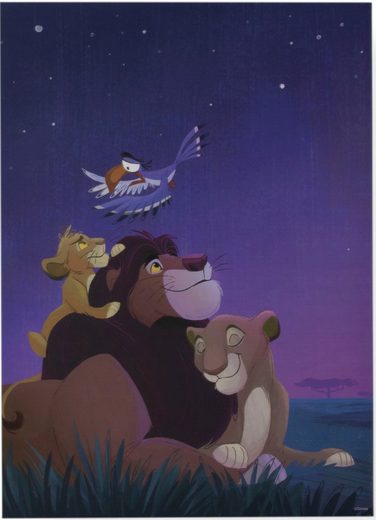 Disney Leinwandbild »The Lion King«, (1 Stück)