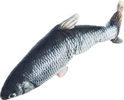 TRIXIE Tier-Intelligenzspielzeug »Zappelfisch«, Kunststoff, Plüsch