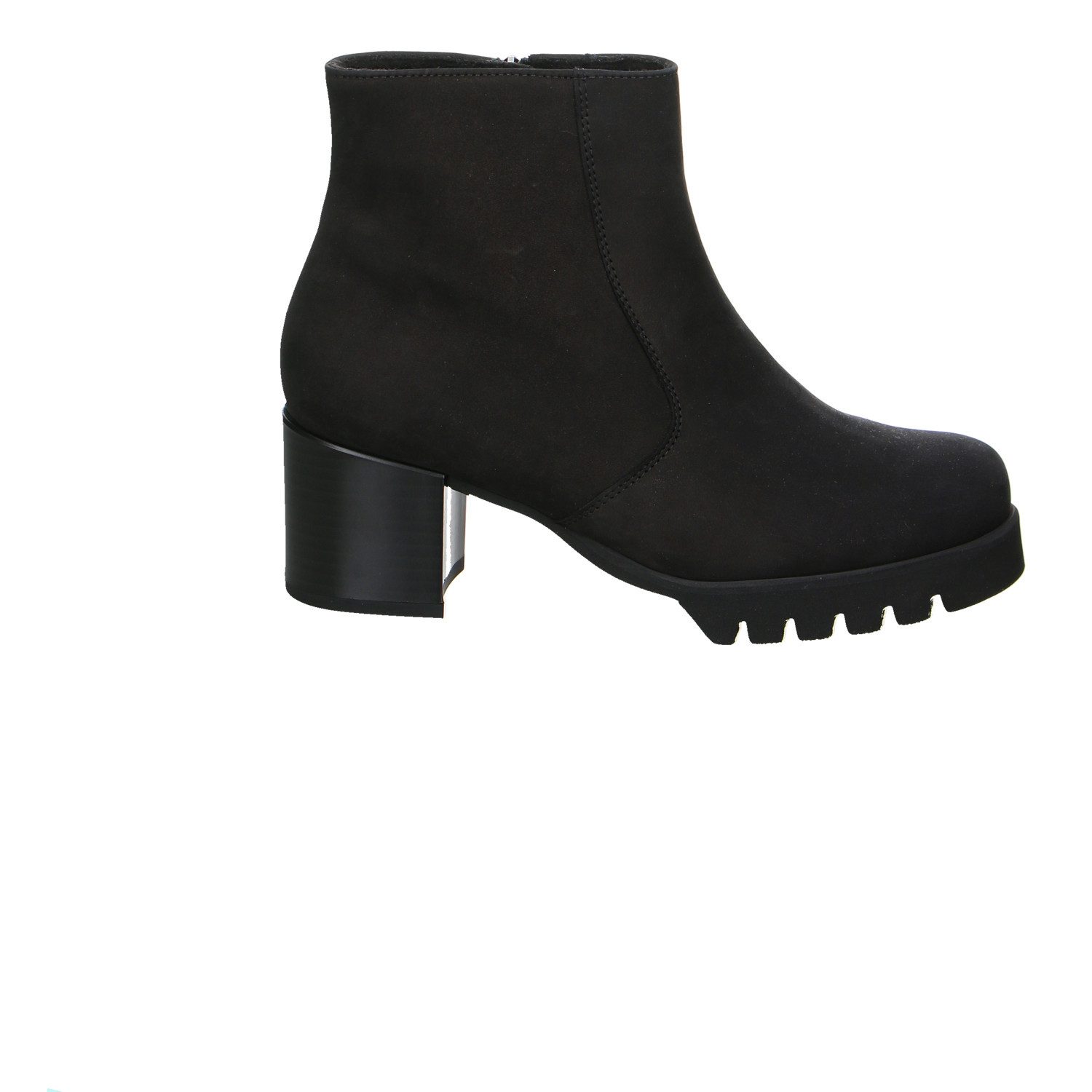 Semler Nubukina Nubuk Comfort Stiefelette schwarz Stiefelette