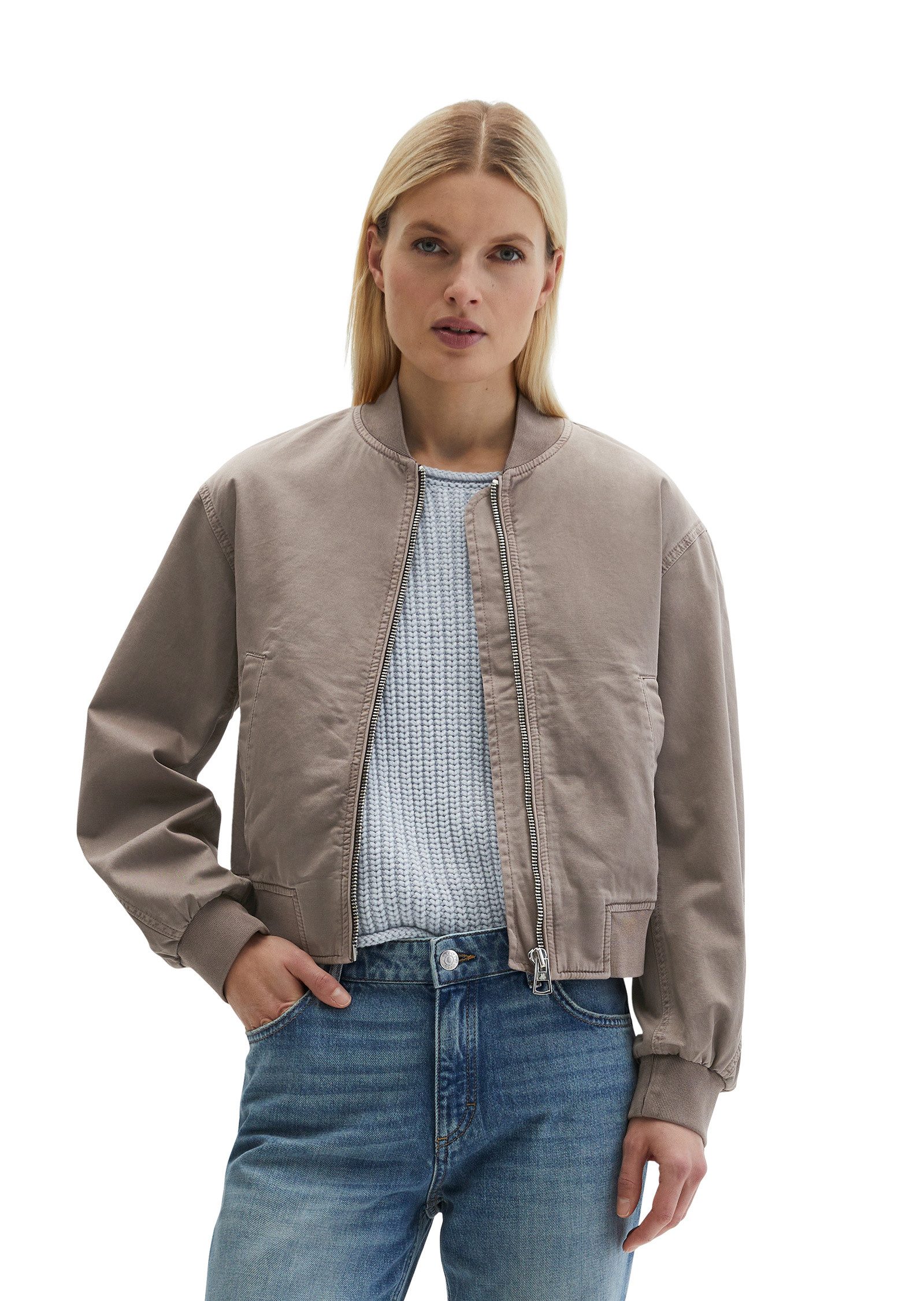 Marc O'Polo Outdoorjacke aus reiner Bio-Baumwolle günstig online kaufen