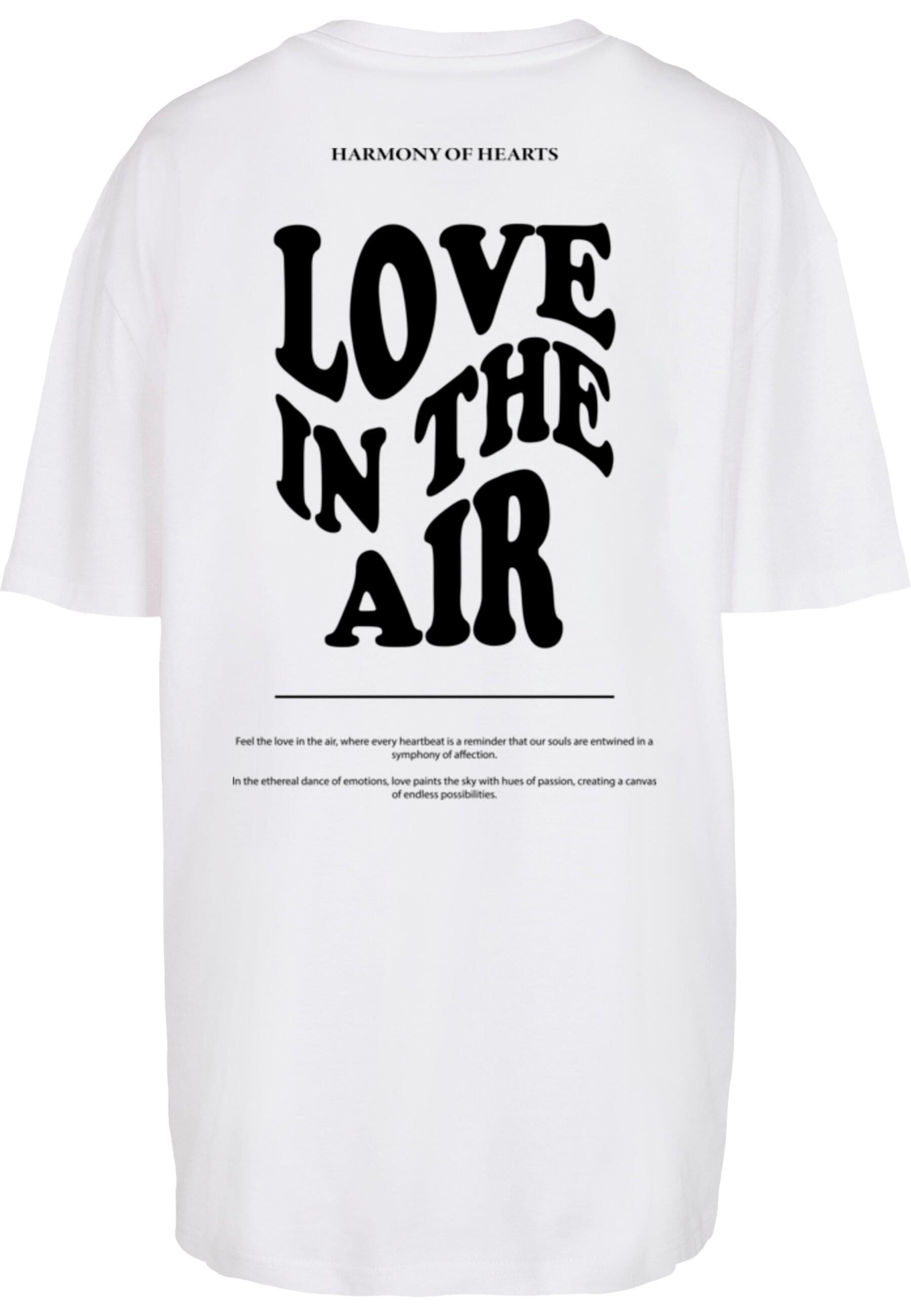 Merchcode T-Shirt Merchcode Damen Ladies Love In The Air Oversized Boyfrien günstig online kaufen
