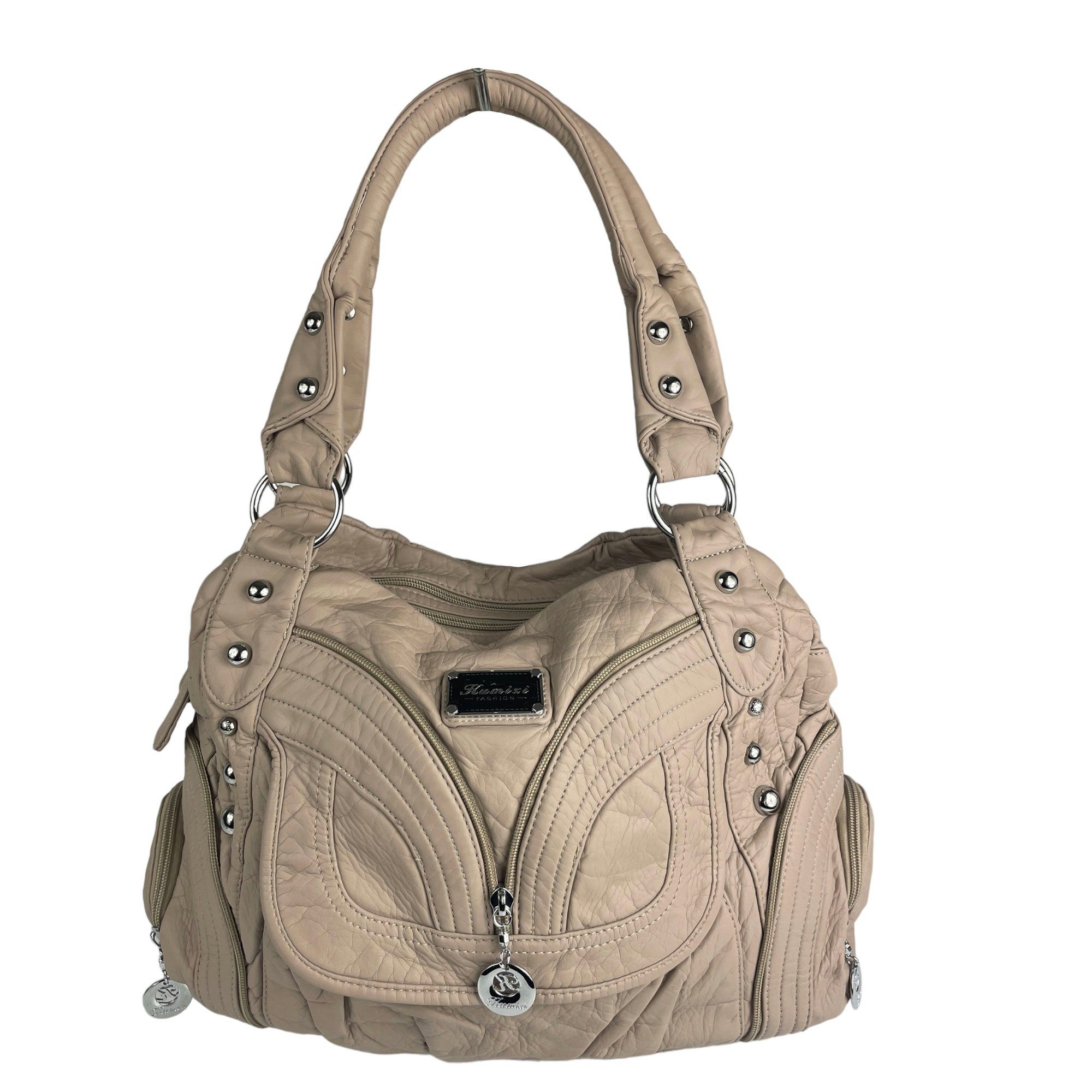 Taschen4life Schultertasche klassische Damen Handtasche AK1168, günstig online kaufen