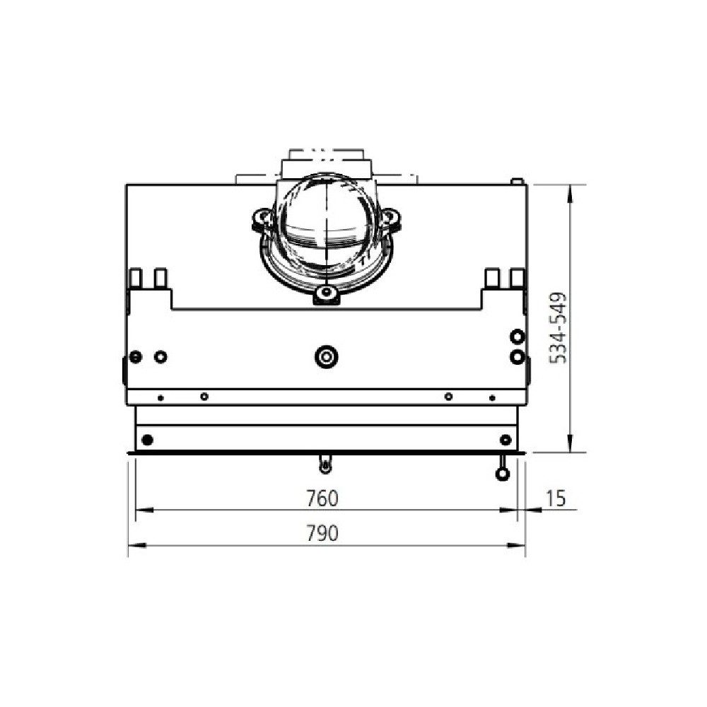 LEDA Kaminofen LEDA Kaminofen ALLEGRA 8 kW schwarz lackiert 1003-01799