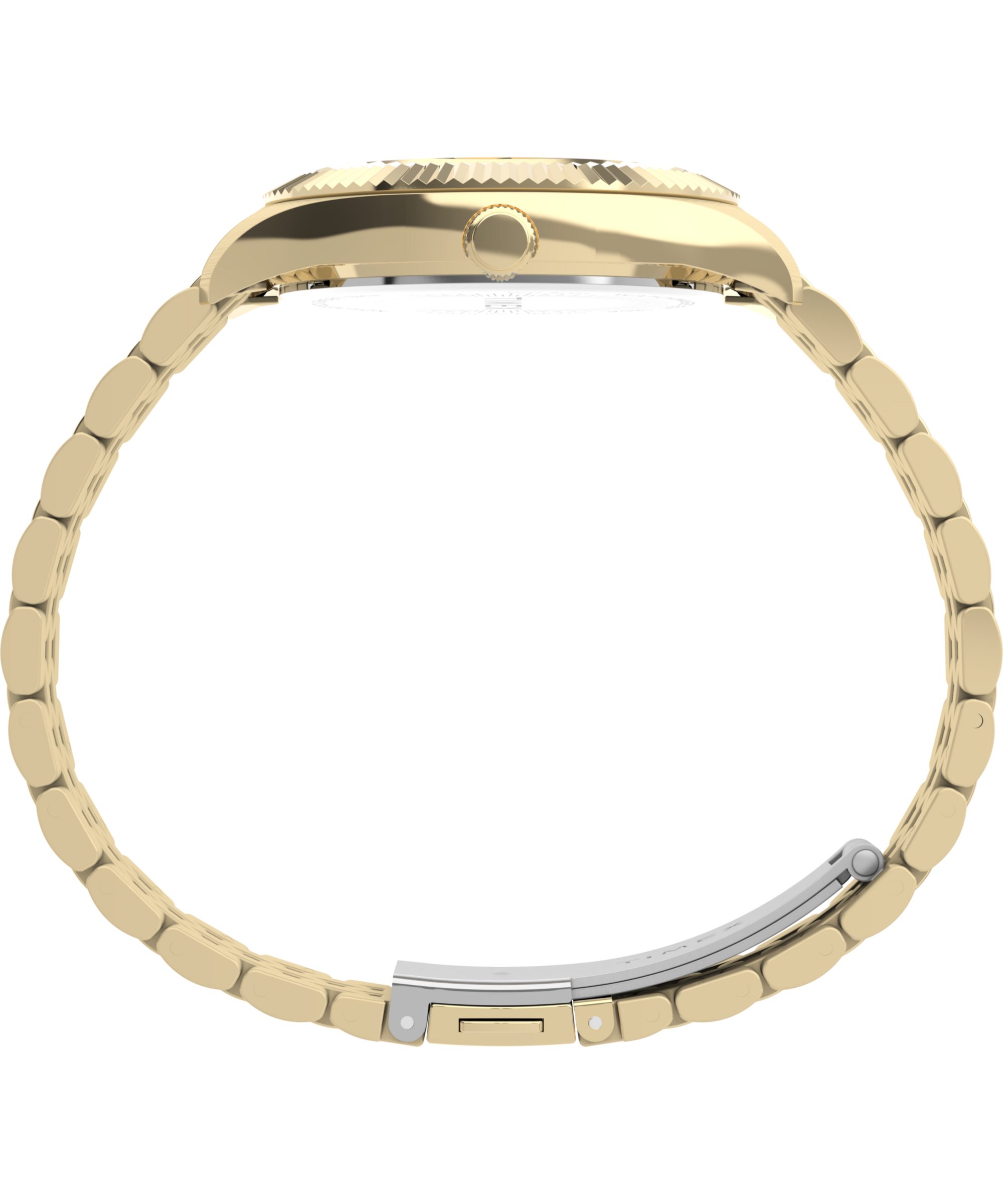 Timex Quarzuhr LEGACY TW2Y20300AJ, Armbanduhr, Damenuhr, Edelstahlarmband, Leuchtzeiger